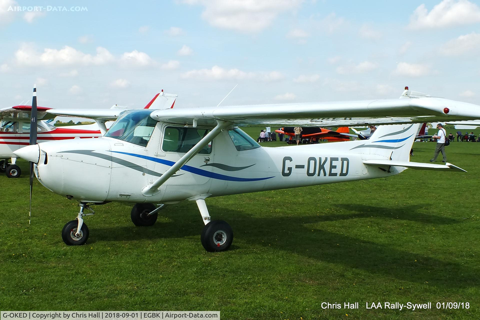 G-OKED, 1973 Cessna 150L C/N 150-74250, 2018 LAA Rally, Sywell
