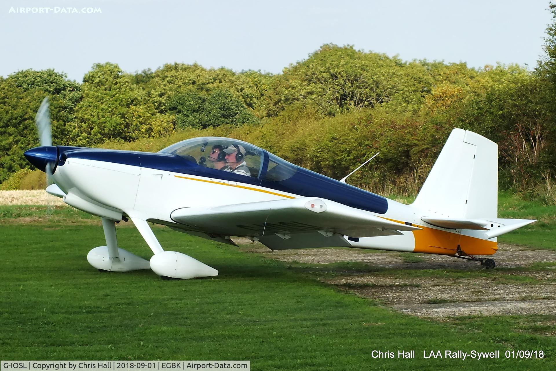 G-IOSL, 2006 Vans RV-9 C/N 90121, 2018 LAA Rally, Sywell