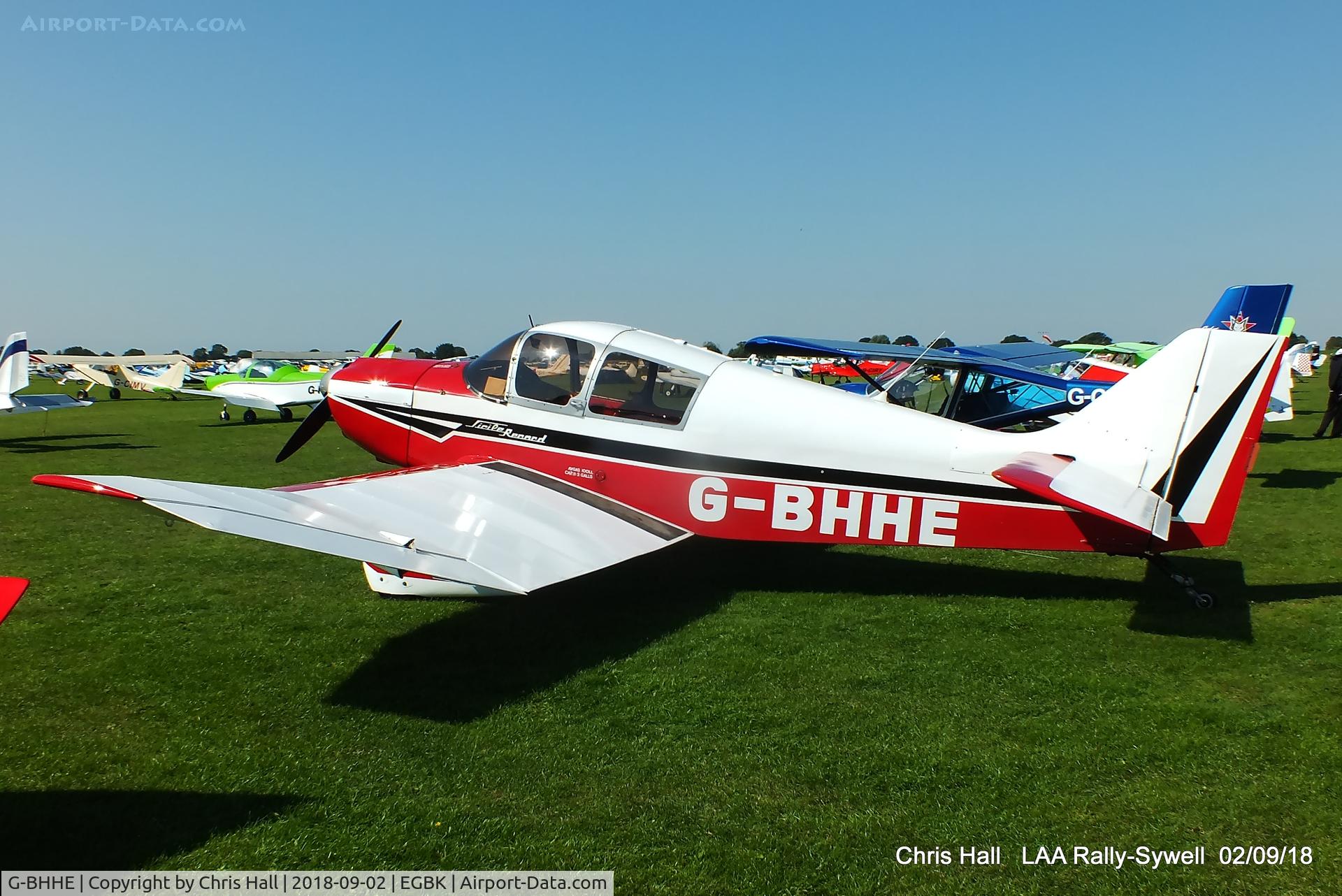 G-BHHE, 1965 CEA Jodel DR.1051-M1 Sicile Record C/N 628, 2018 LAA Rally, Sywell