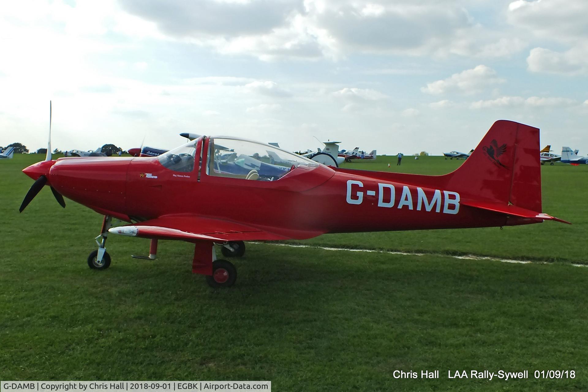 G-DAMB, 2007 Sequoia F-8L Falco C/N PFA 100-12153, 2018 LAA Rally, Sywell
