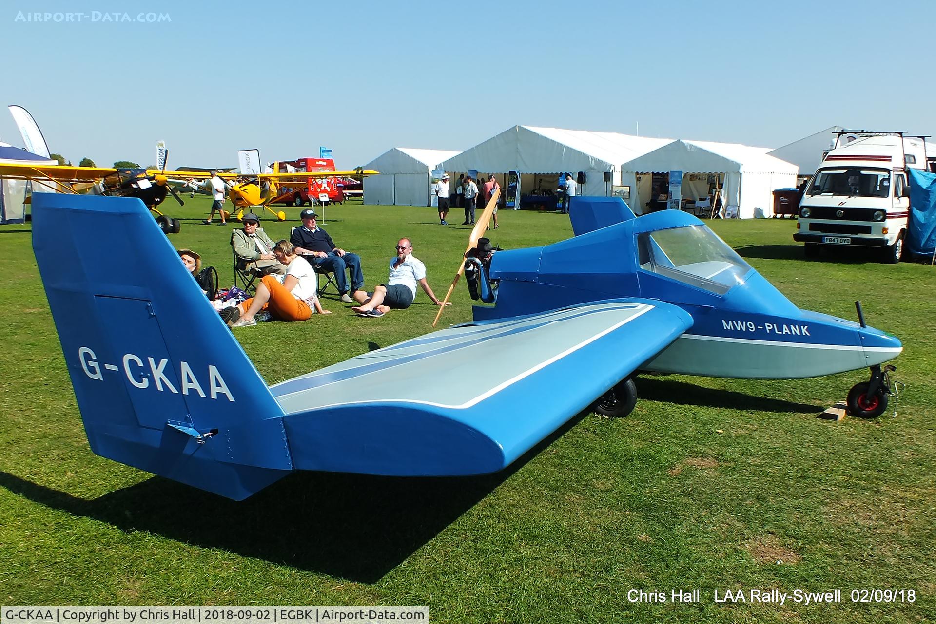 G-CKAA, 2017 Whittaker MW9 Plank C/N 001, 2018 LAA Rally, Sywell