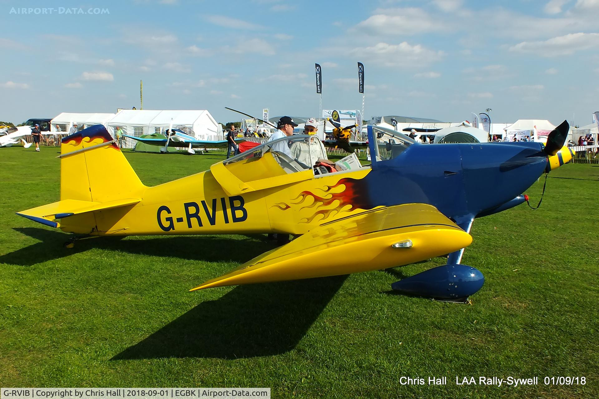 G-RVIB, 2002 Vans RV-6 C/N PFA 181A-13220, 2018 LAA Rally, Sywell