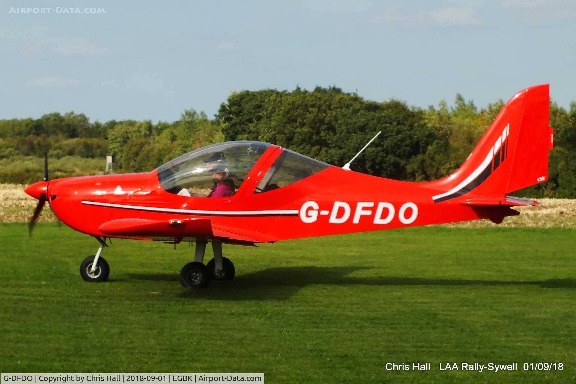 G-DFDO, 2016 Evektor EV-97 Eurostar SL C/N 2016-4229, 2018 LAA Rally, Sywell