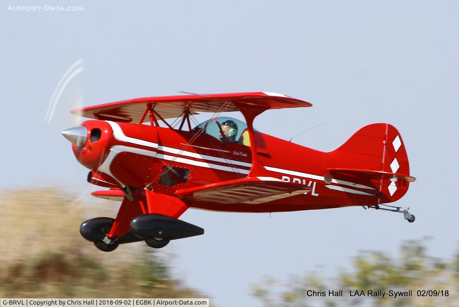 G-BRVL, 1981 Pitts S-1C Special C/N 559H, 2018 LAA Rally, Sywell