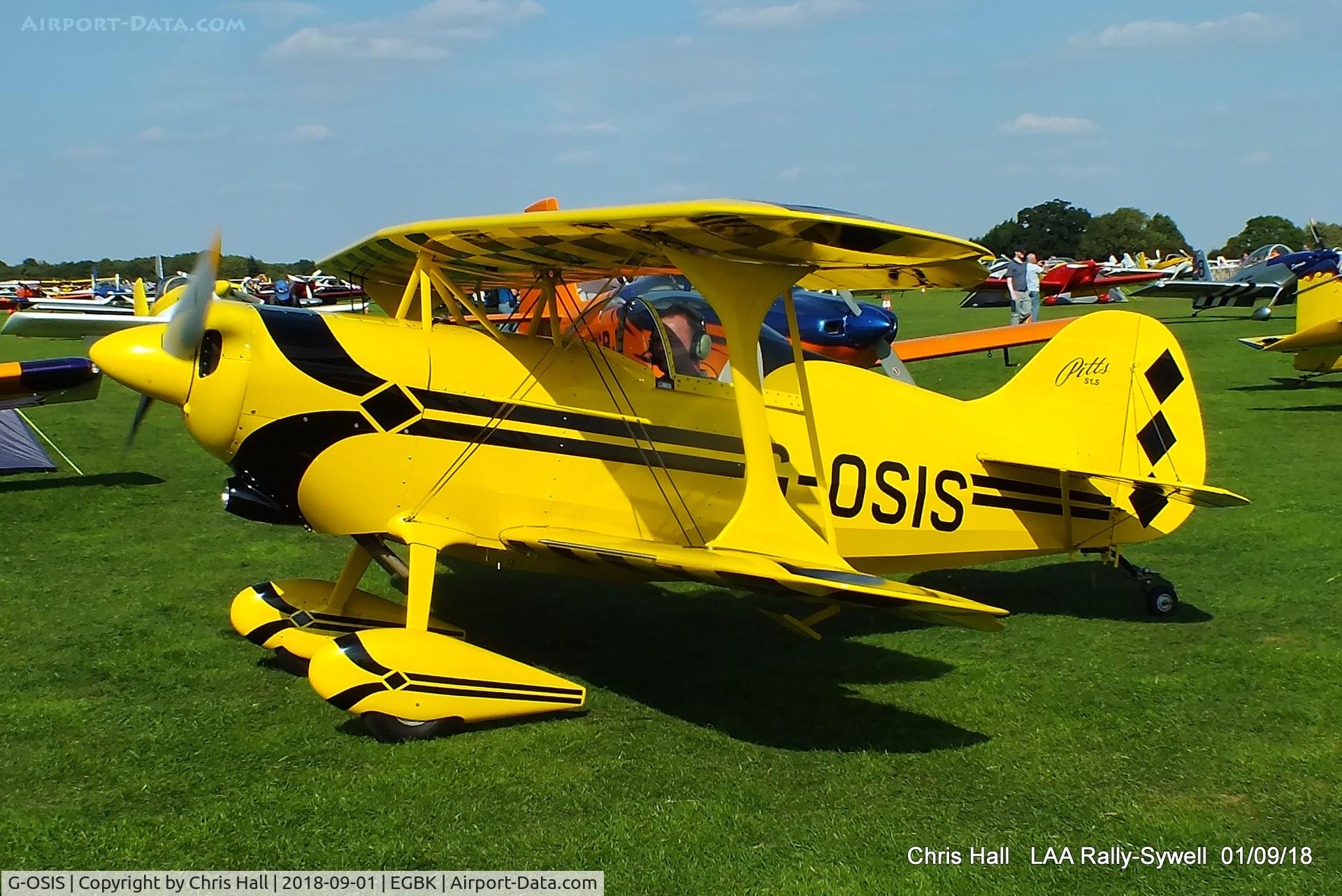 G-OSIS, 1994 Pitts S-1S Special C/N PFA 009-12043, 2018 LAA Rally, Sywell