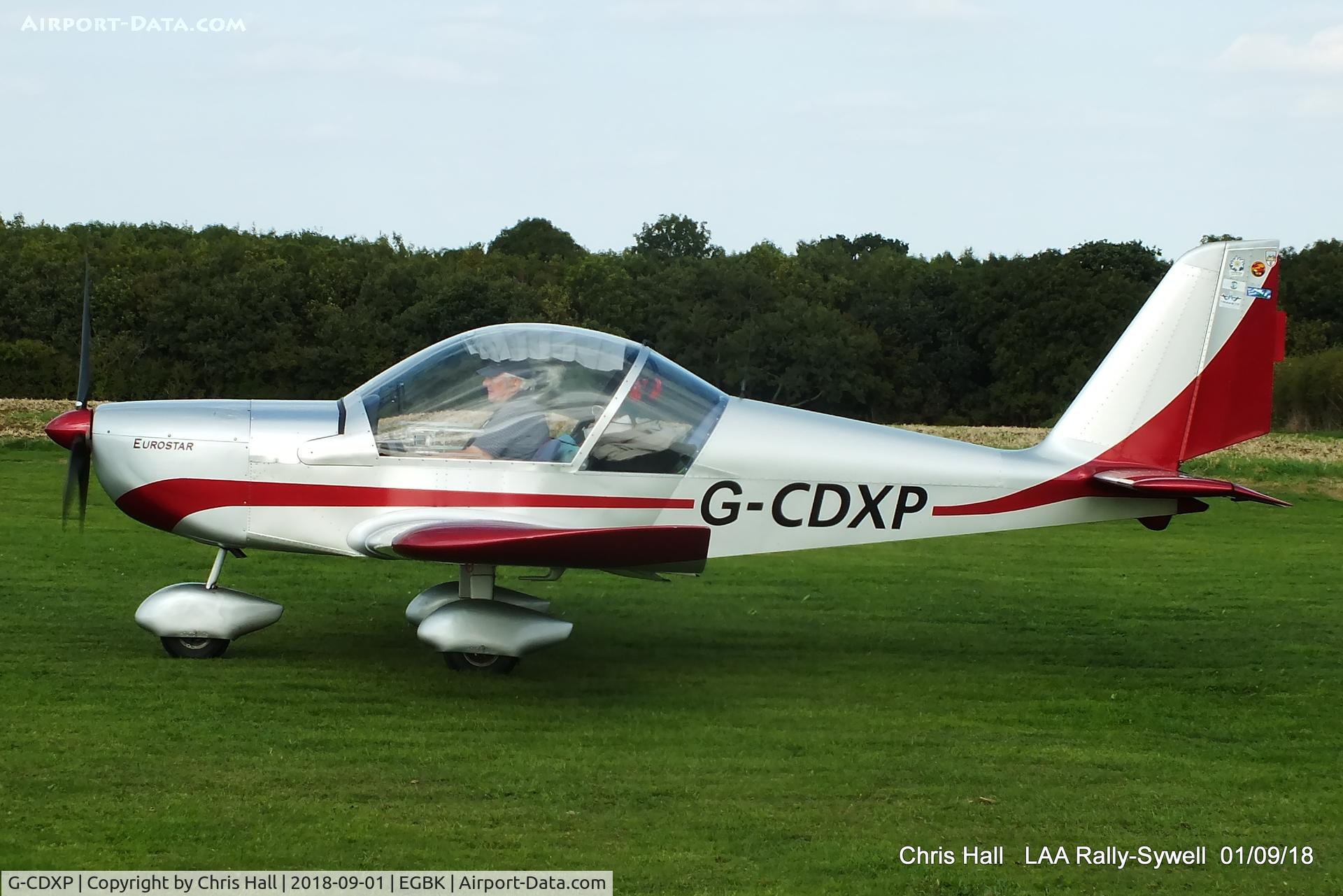 G-CDXP, 2006 Aerotechnik EV-97 Eurostar C/N PFA 315-14530, 2018 LAA Rally, Sywell