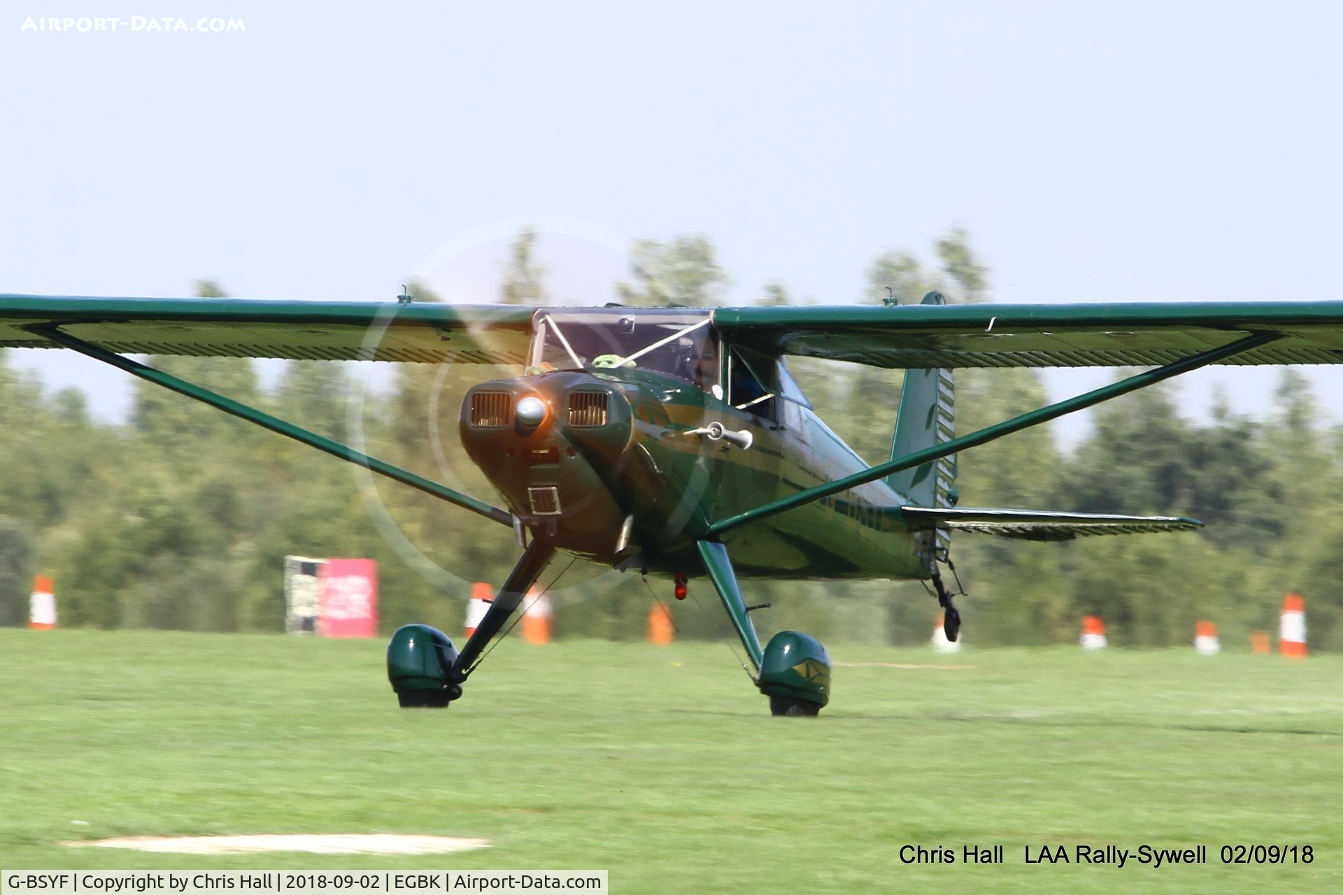 G-BSYF, 1946 Luscombe 8E Silvaire C/N 3455, 2018 LAA Rally, Sywell