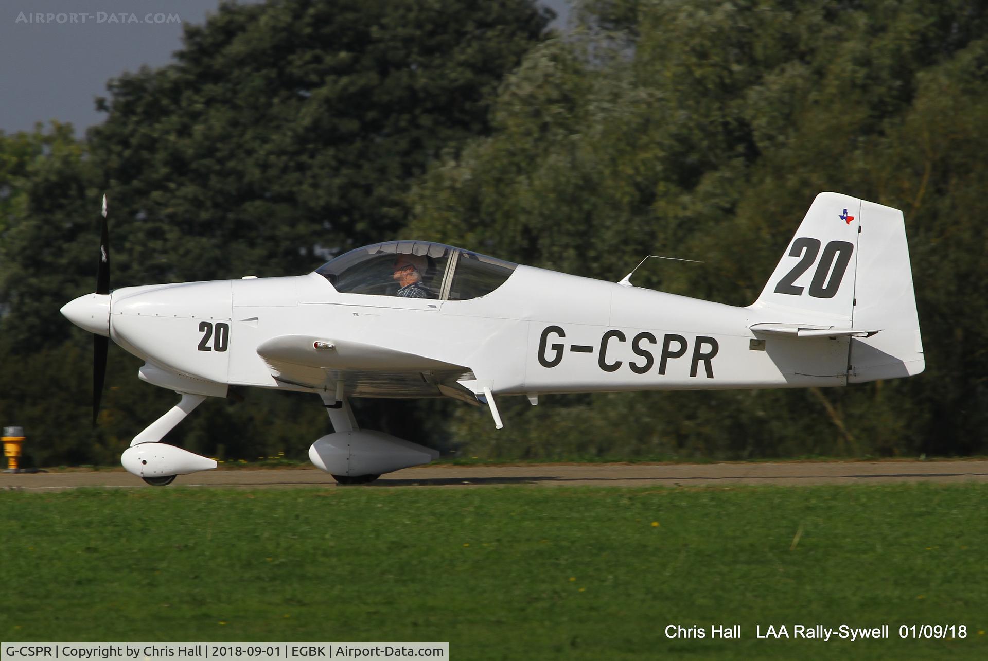 G-CSPR, 2000 Vans RV-6A C/N 25584, 2018 LAA Rally, Sywell