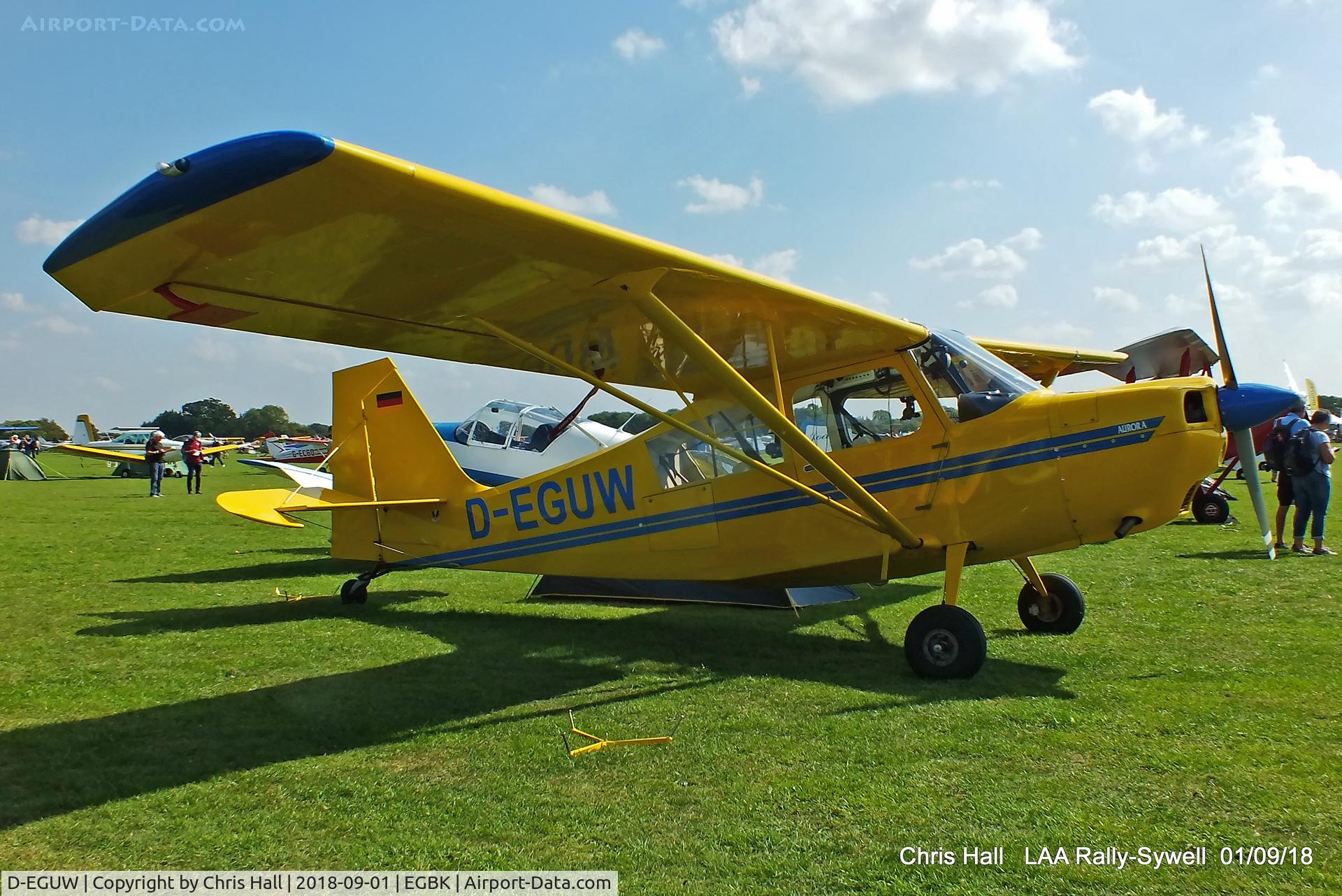 D-EGUW, 2004 American Champion 7ECA Citabria C/N 1391-2004, 2018 LAA Rally, Sywell