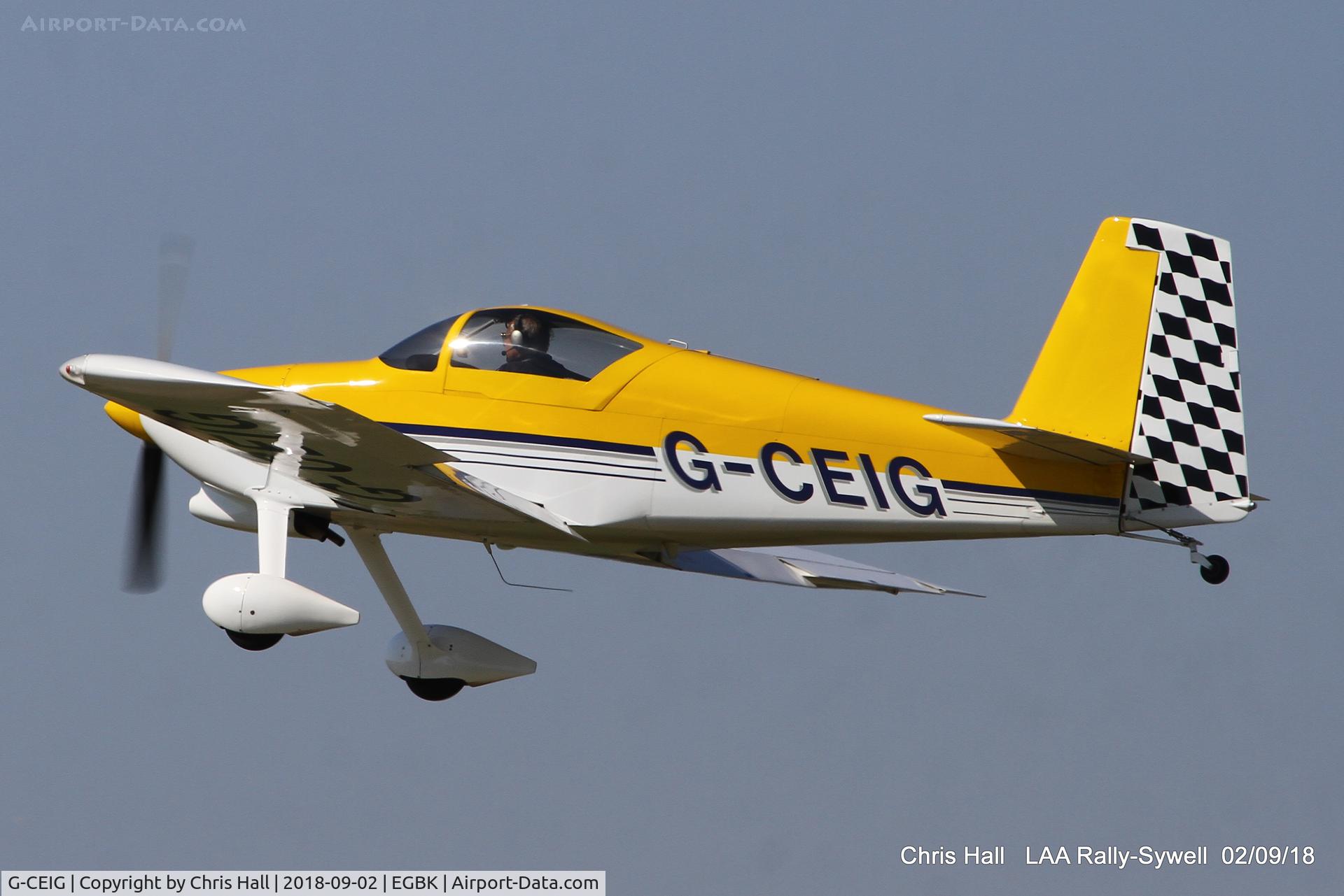 G-CEIG, 2007 Vans RV-7 C/N PFA 323-14402, 2018 LAA Rally, Sywell