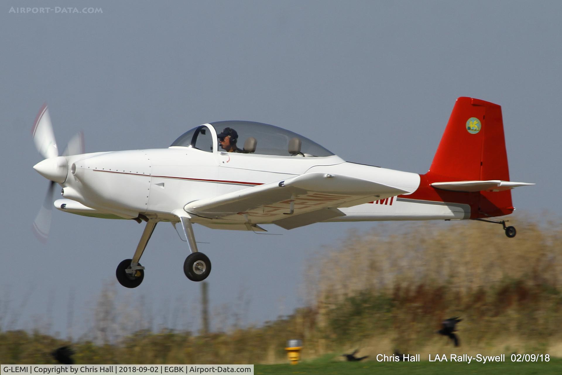 G-LEMI, 2015 Vans RV-8 C/N 303-15057, 2018 LAA Rally, Sywell