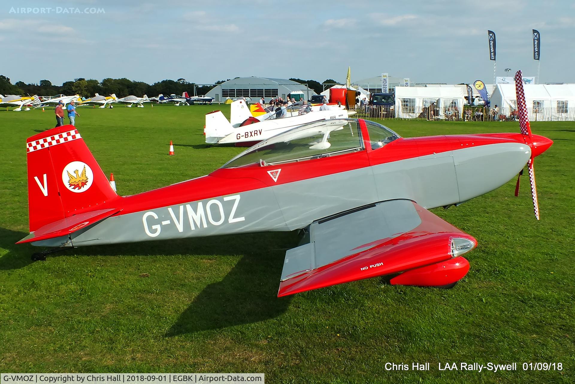G-VMOZ, 2014 Vans RV-8 C/N LAA 303-15029, 2018 LAA Rally, Sywell