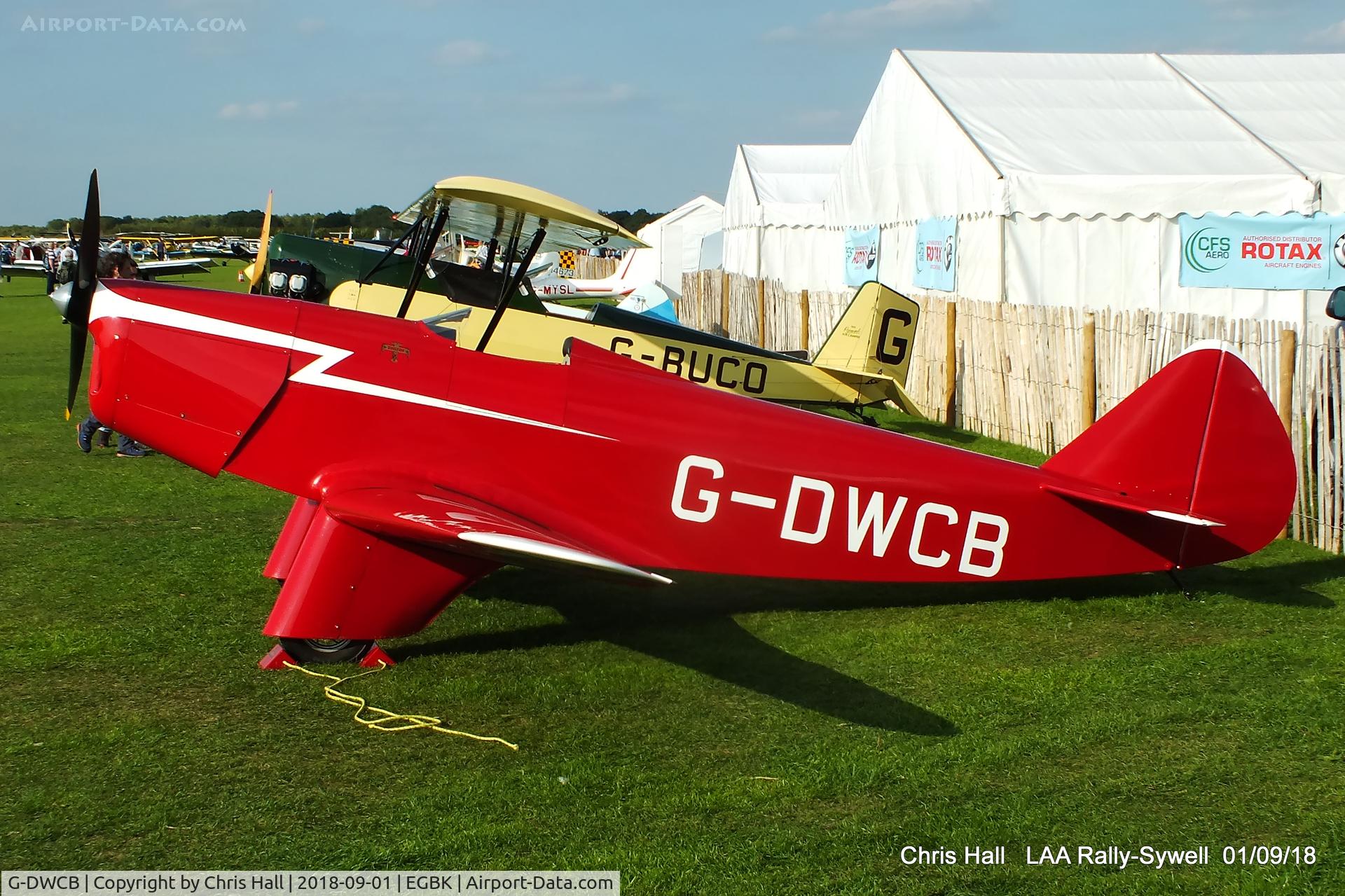 G-DWCB, 2015 Chilton DW1A C/N PFA 225-14454, 2018 LAA Rally, Sywell