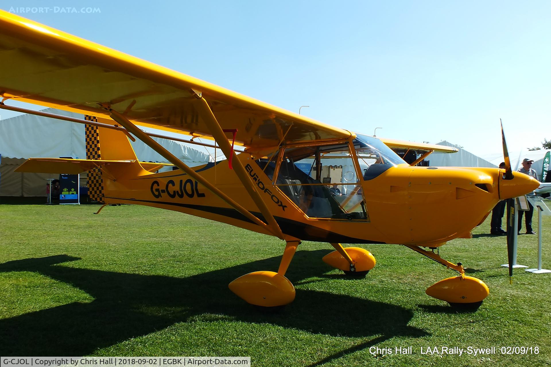G-CJOL, 2017 Aeropro Eurofox 3K C/N 50416, 2018 LAA Rally, Sywell