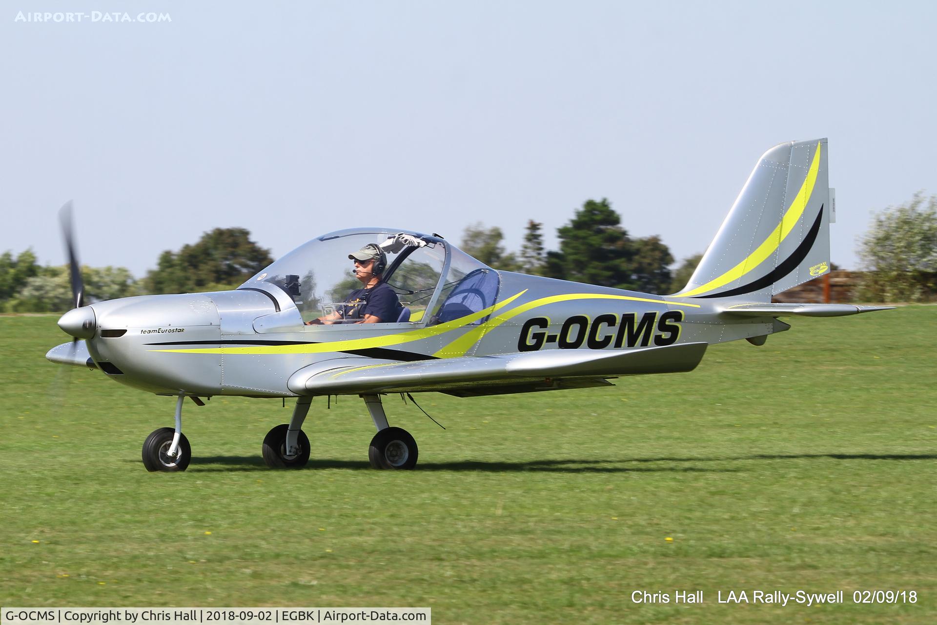 G-OCMS, 2010 Cosmik EV-97 TeamEurostar UK C/N 3718, 2018 LAA Rally, Sywell