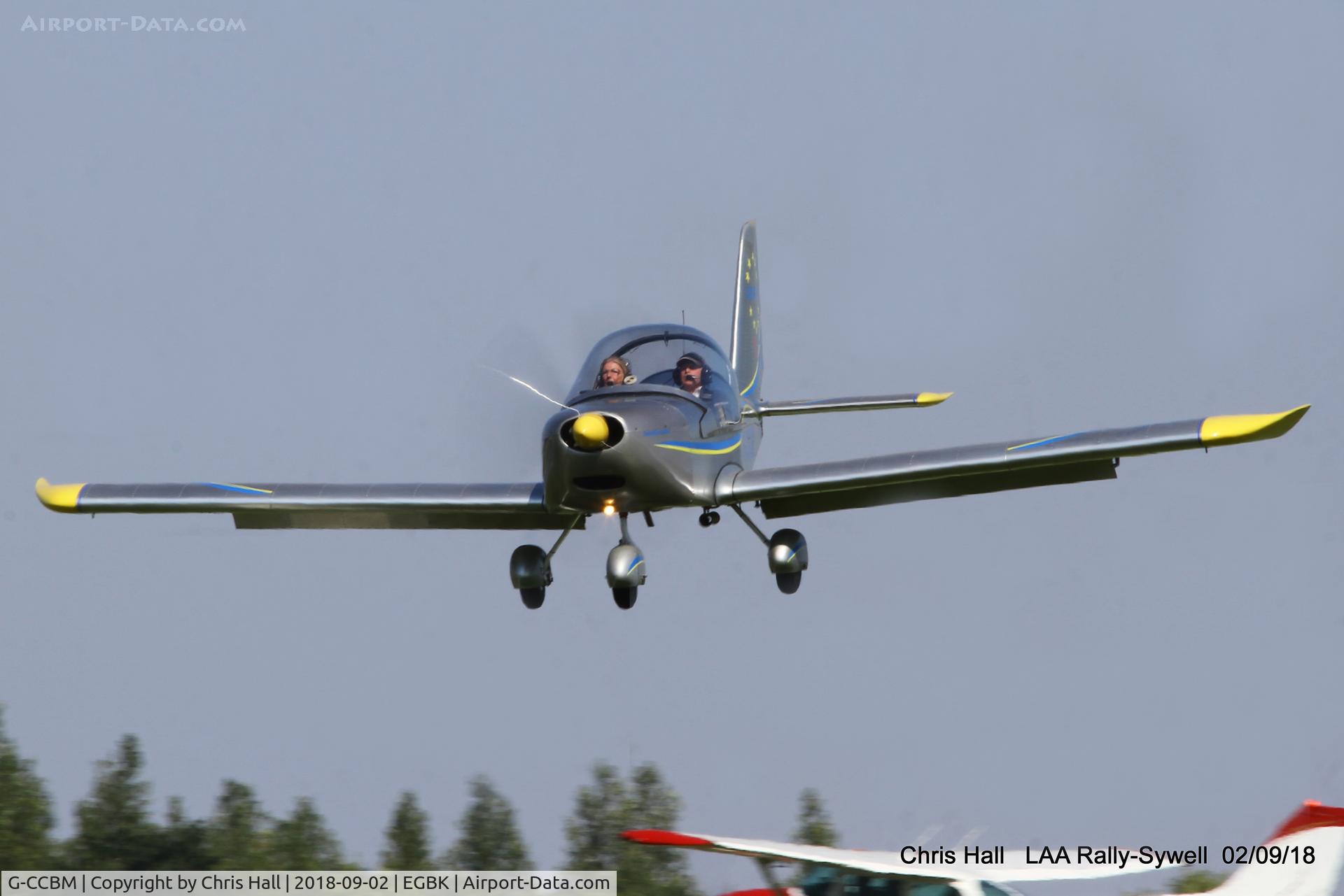 G-CCBM, 2003 Aerotechnik EV-97 Eurostar C/N PFA 315-14023, 2018 LAA Rally, Sywell