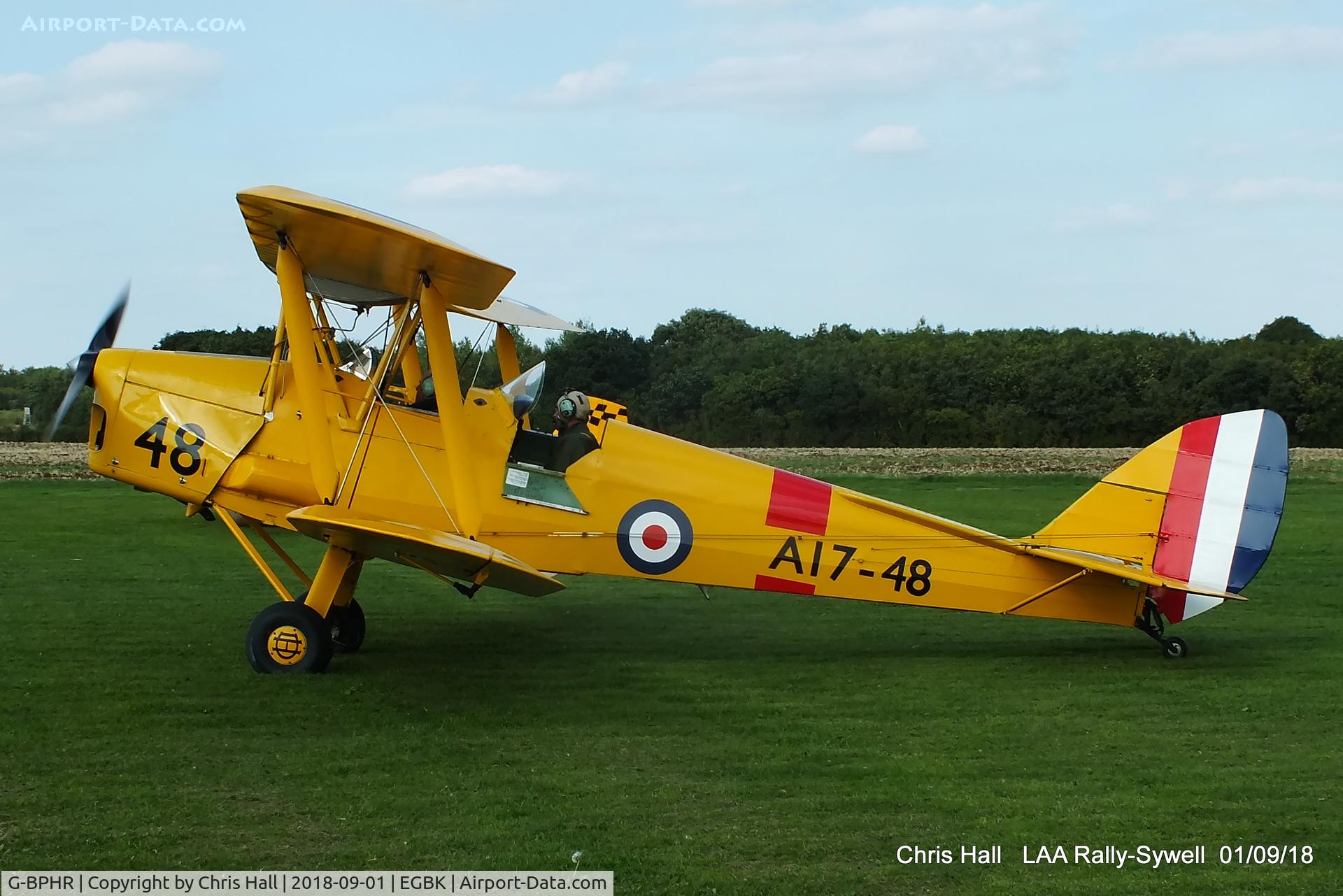 G-BPHR, 1940 De Havilland Australia DH-82A Tiger Moth C/N DHA45, 2018 LAA Rally, Sywell