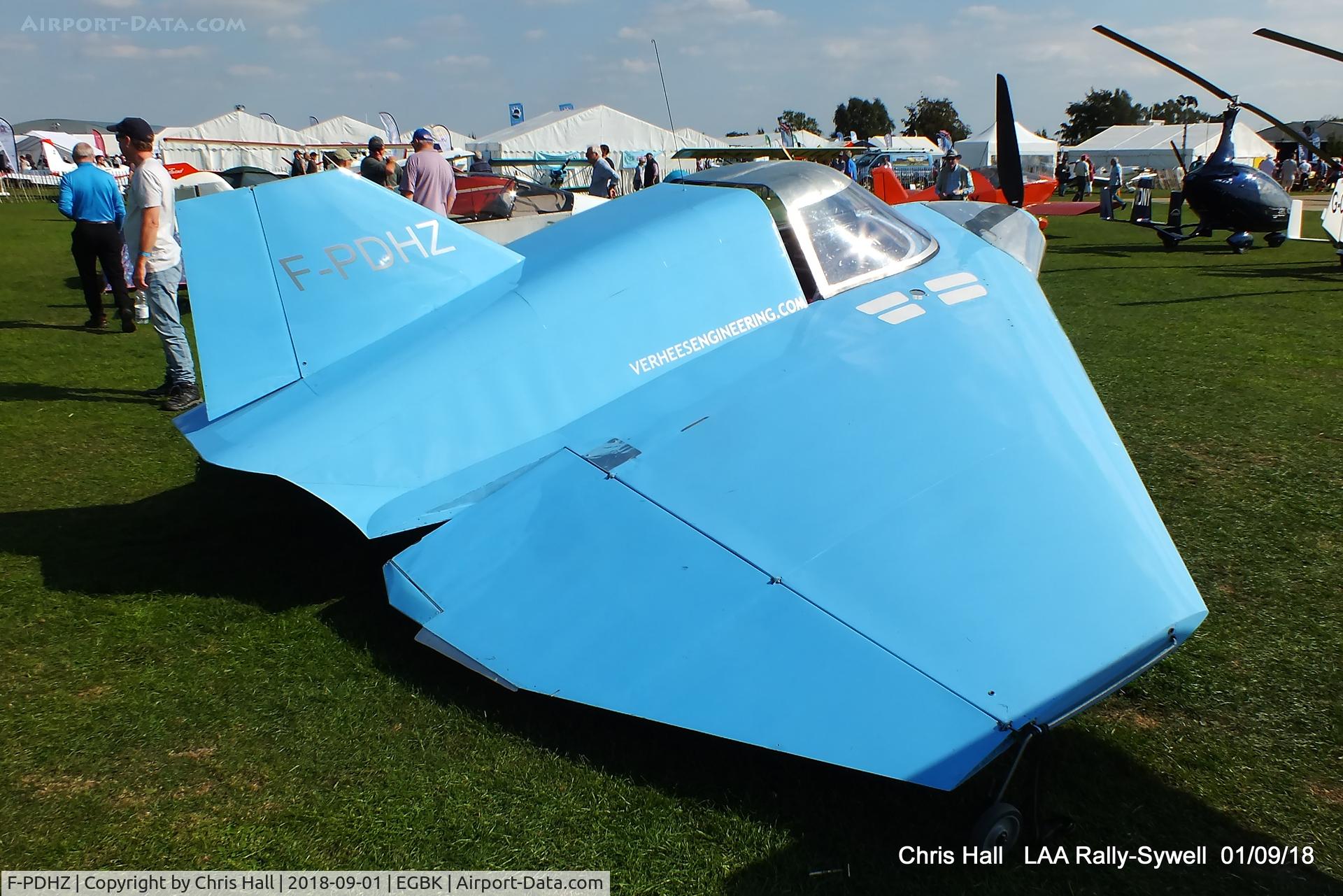 F-PDHZ, Verhees Delta 2B C/N 01, 2018 LAA Rally, Sywell