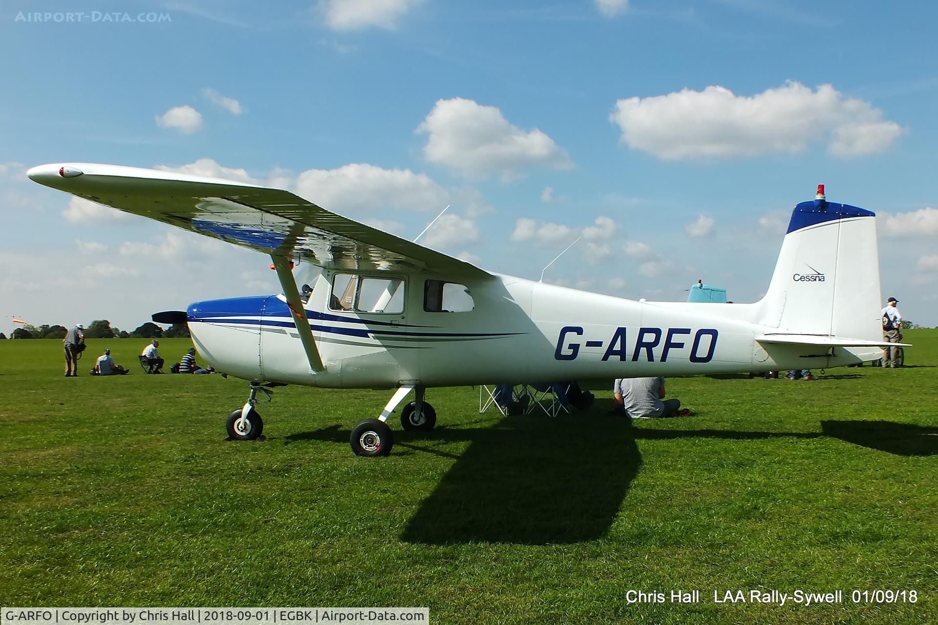G-ARFO, 1961 Cessna 150A C/N 15059174, 2018 LAA Rally, Sywell