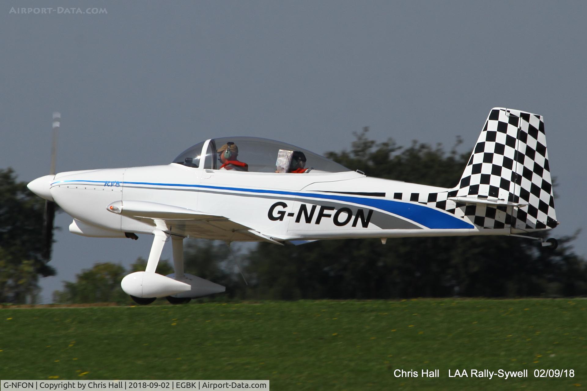G-NFON, 2011 Vans RV-8 C/N LAA 303-14921, 2018 LAA Rally, Sywell