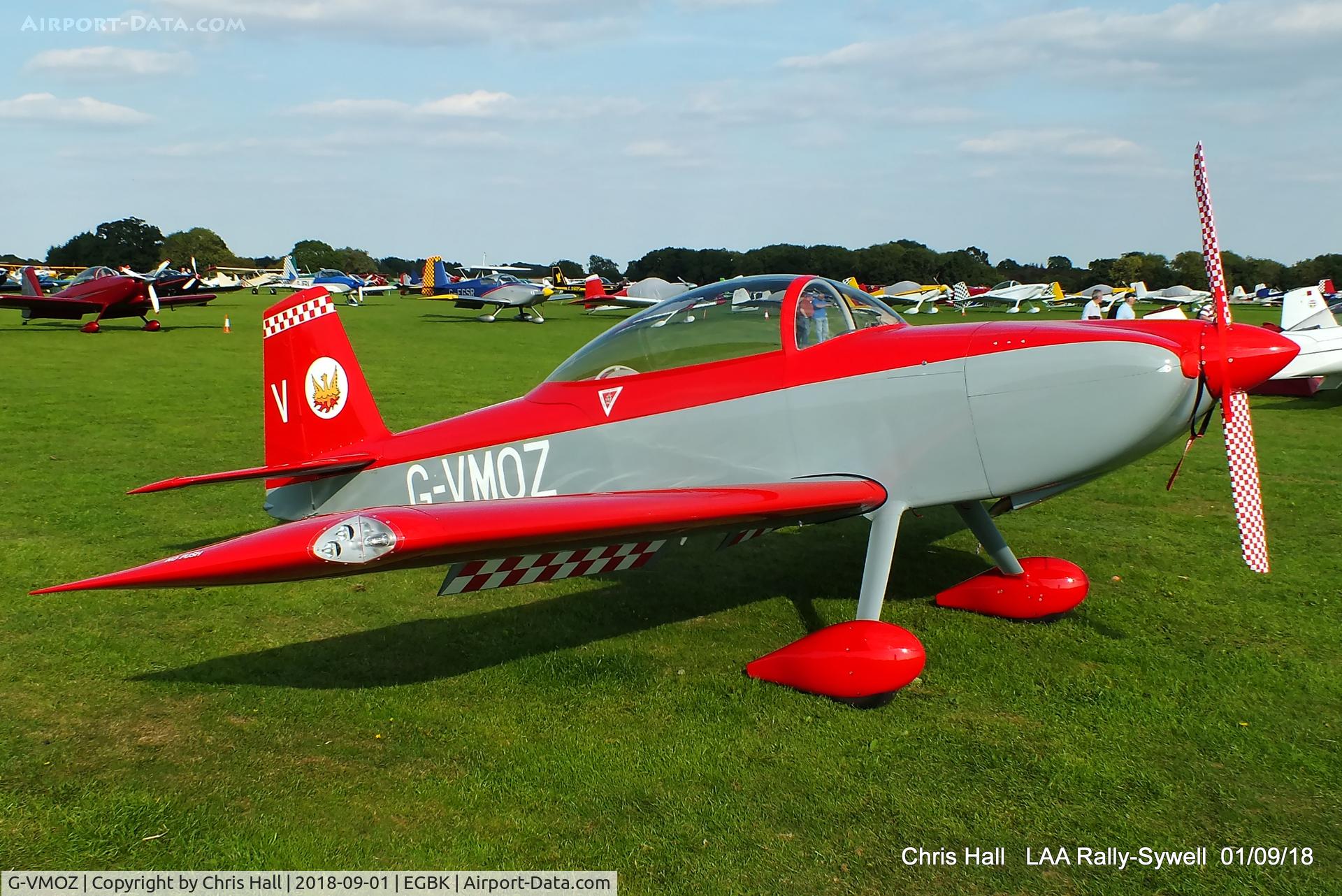 G-VMOZ, 2014 Vans RV-8 C/N LAA 303-15029, 2018 LAA Rally, Sywell