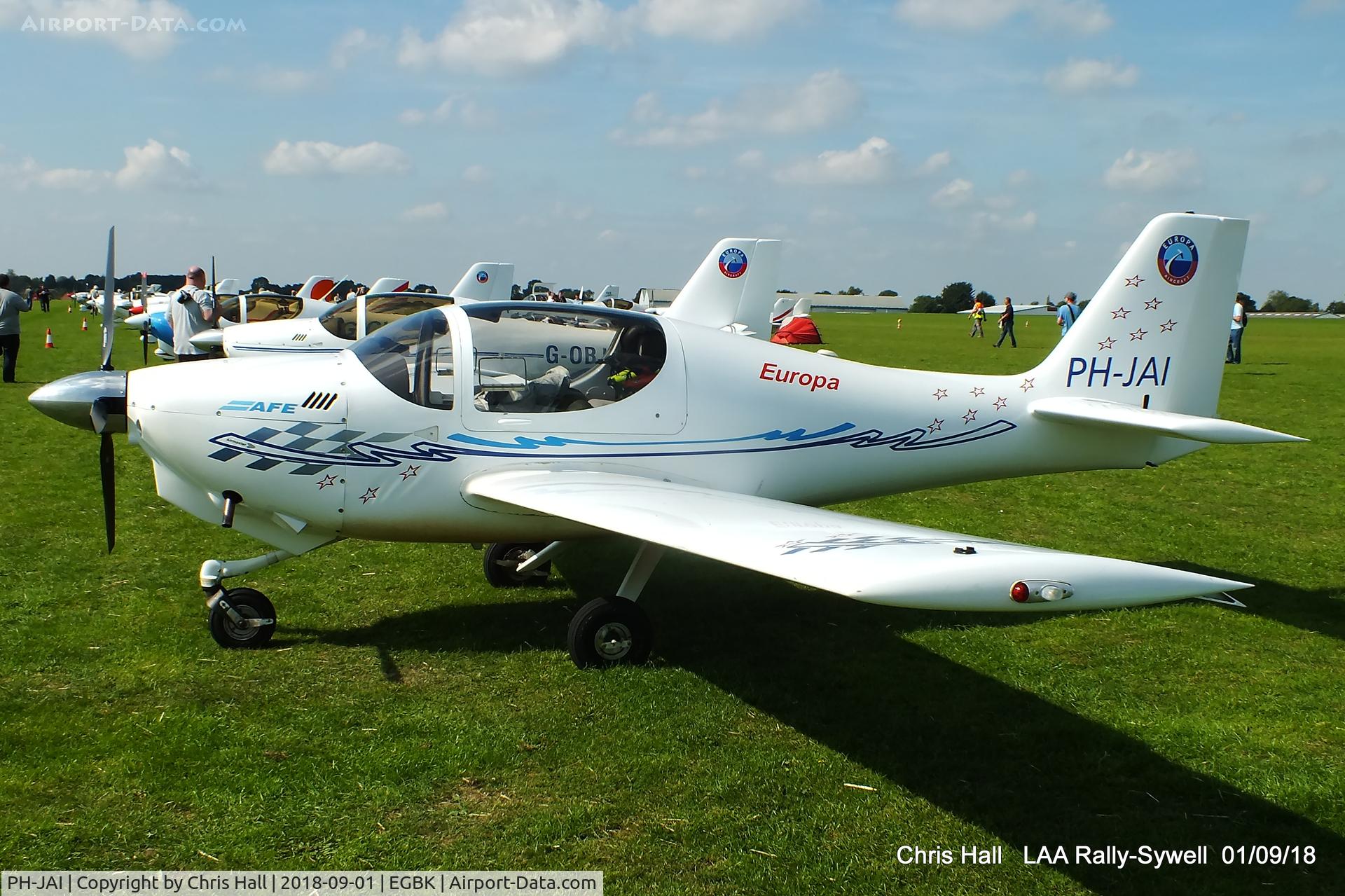 PH-JAI, 2001 Europa XS Tri-Gear C/N 460, 2018 LAA Rally, Sywell