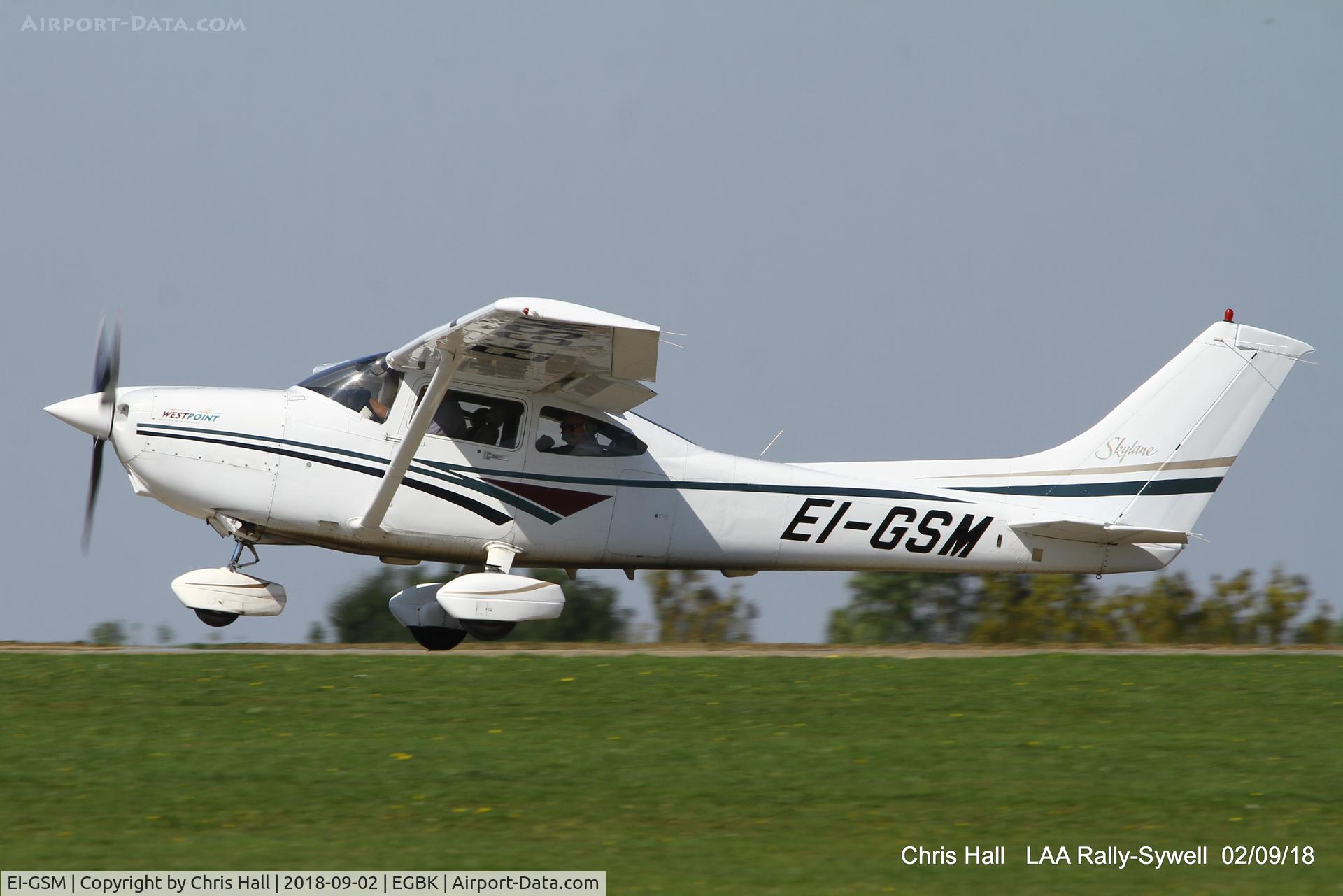 EI-GSM, 1998 Cessna 182S Skylane C/N 18280188, 2018 LAA Rally, Sywell