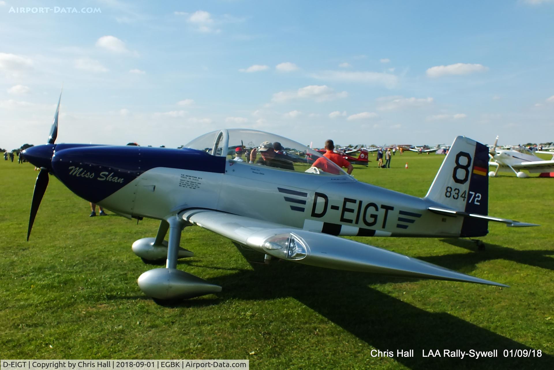 D-EIGT, 2016 Vans RV- 8 C/N 83472, 2018 LAA Rally, Sywell