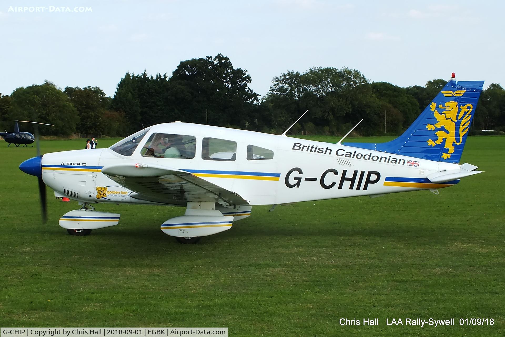 G-CHIP, 1982 Piper PA-28-181 Cherokee Archer II C/N 28-8290095, 2018 LAA Rally, Sywell