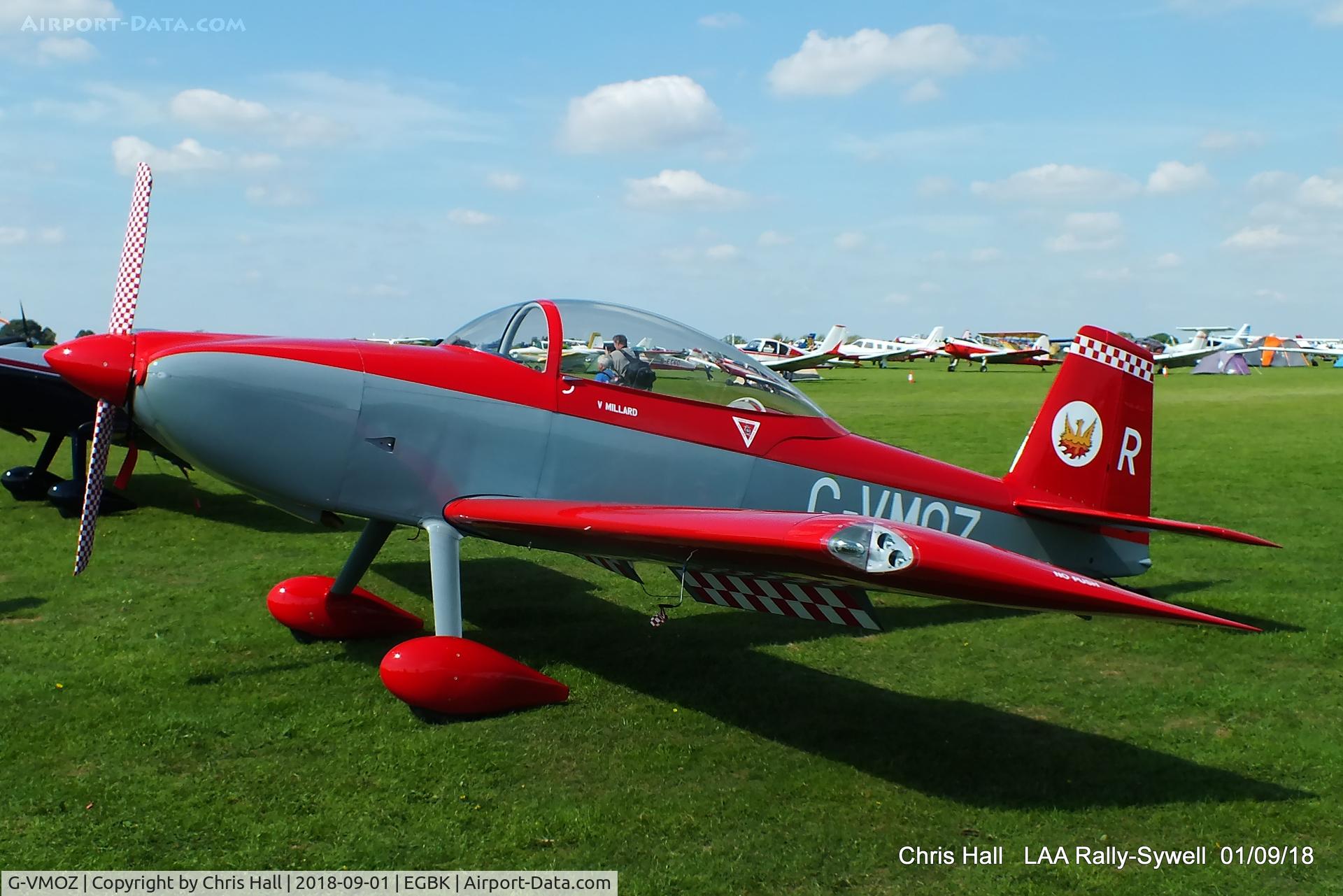 G-VMOZ, 2014 Vans RV-8 C/N LAA 303-15029, 2018 LAA Rally, Sywell