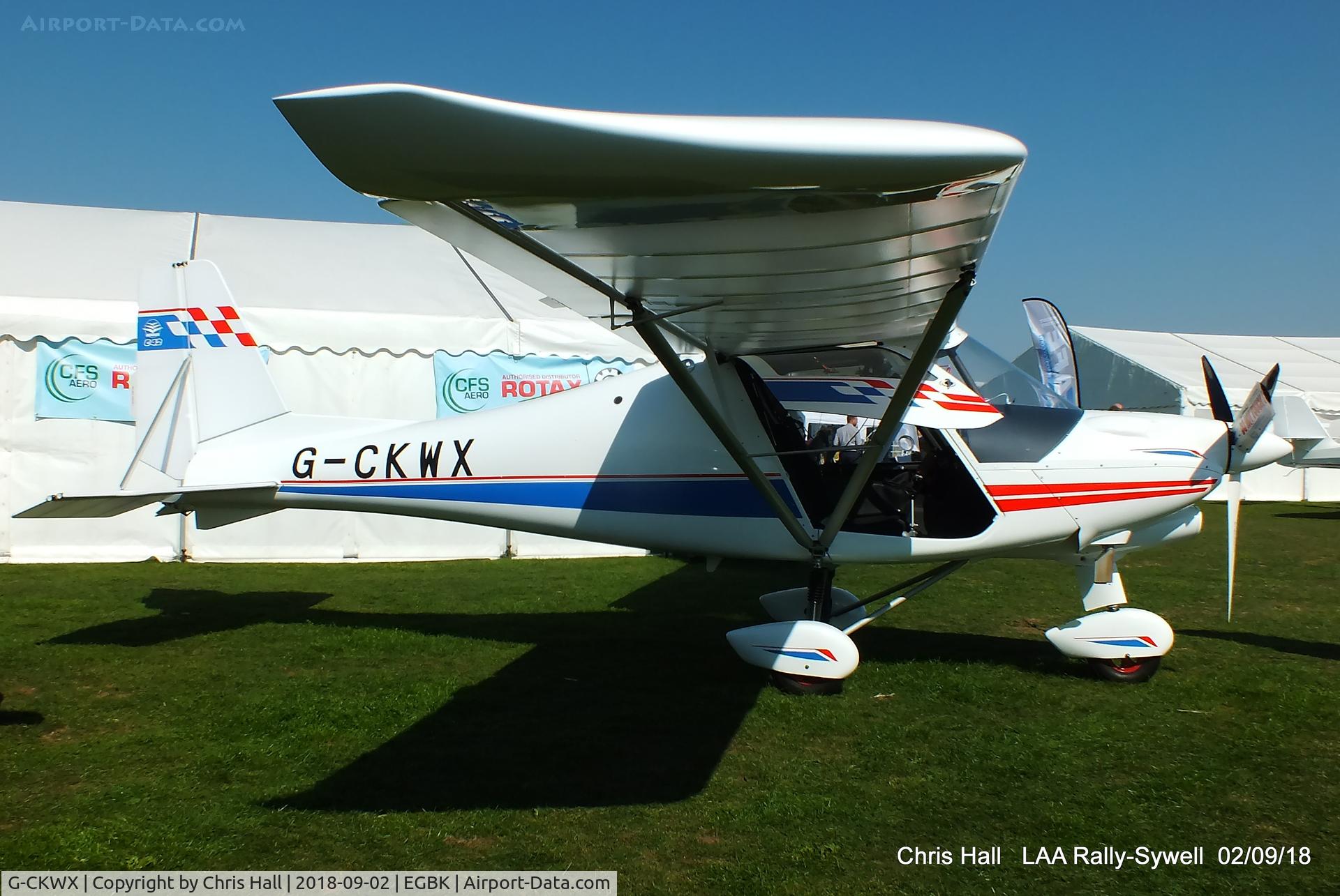 G-CKWX, 2018 Comco Ikarus C42 C/N 1804-7536, 2018 LAA Rally, Sywell