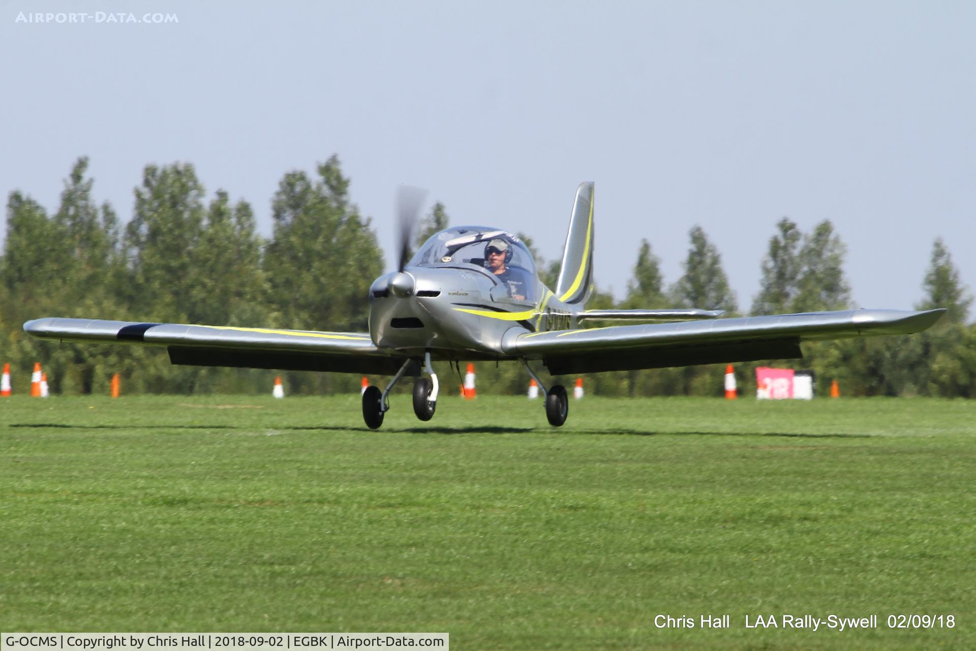 G-OCMS, 2010 Cosmik EV-97 TeamEurostar UK C/N 3718, 2018 LAA Rally, Sywell