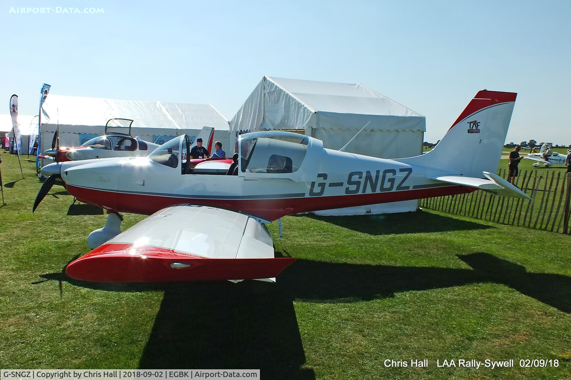 G-SNGZ, 2016 The Airplane Factory Sling 2 C/N LAA 399-15395, 2018 LAA Rally, Sywell