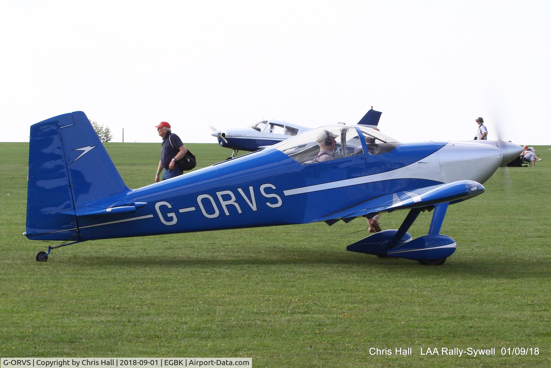 G-ORVS, 2007 Vans RV-9 C/N PFA 320-13999, 2018 LAA Rally, Sywell