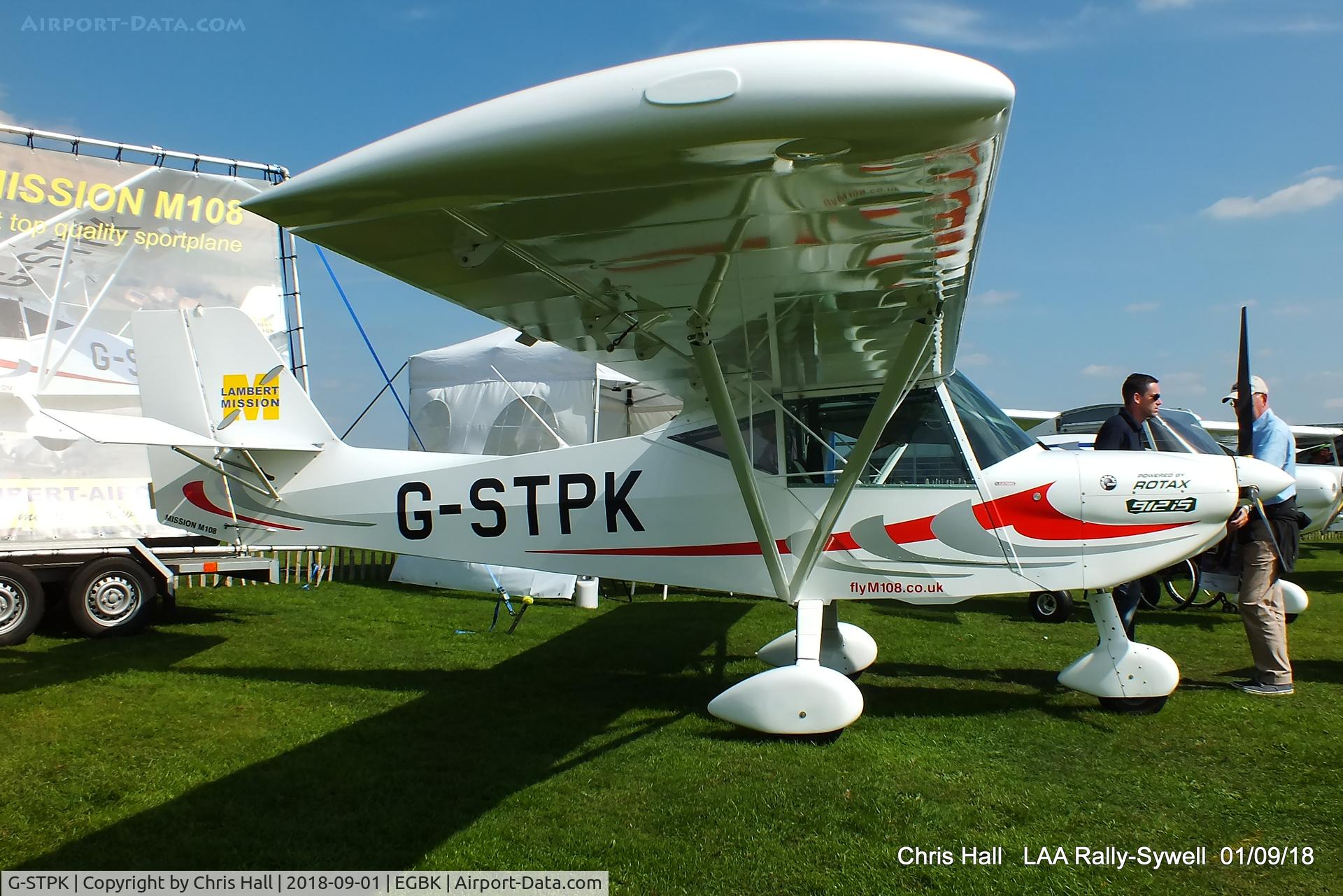 G-STPK, 2012 Lambert Mission M108 C/N LAA 370-15092, 2018 LAA Rally, Sywell