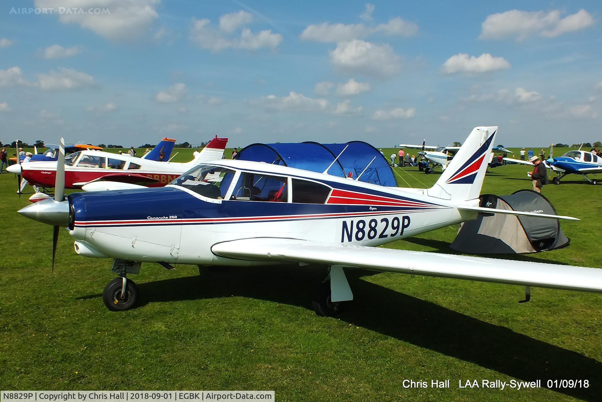 N8829P, 1965 Piper PA-24-260 Comanche C/N 24-4285, 2018 LAA Rally, Sywell