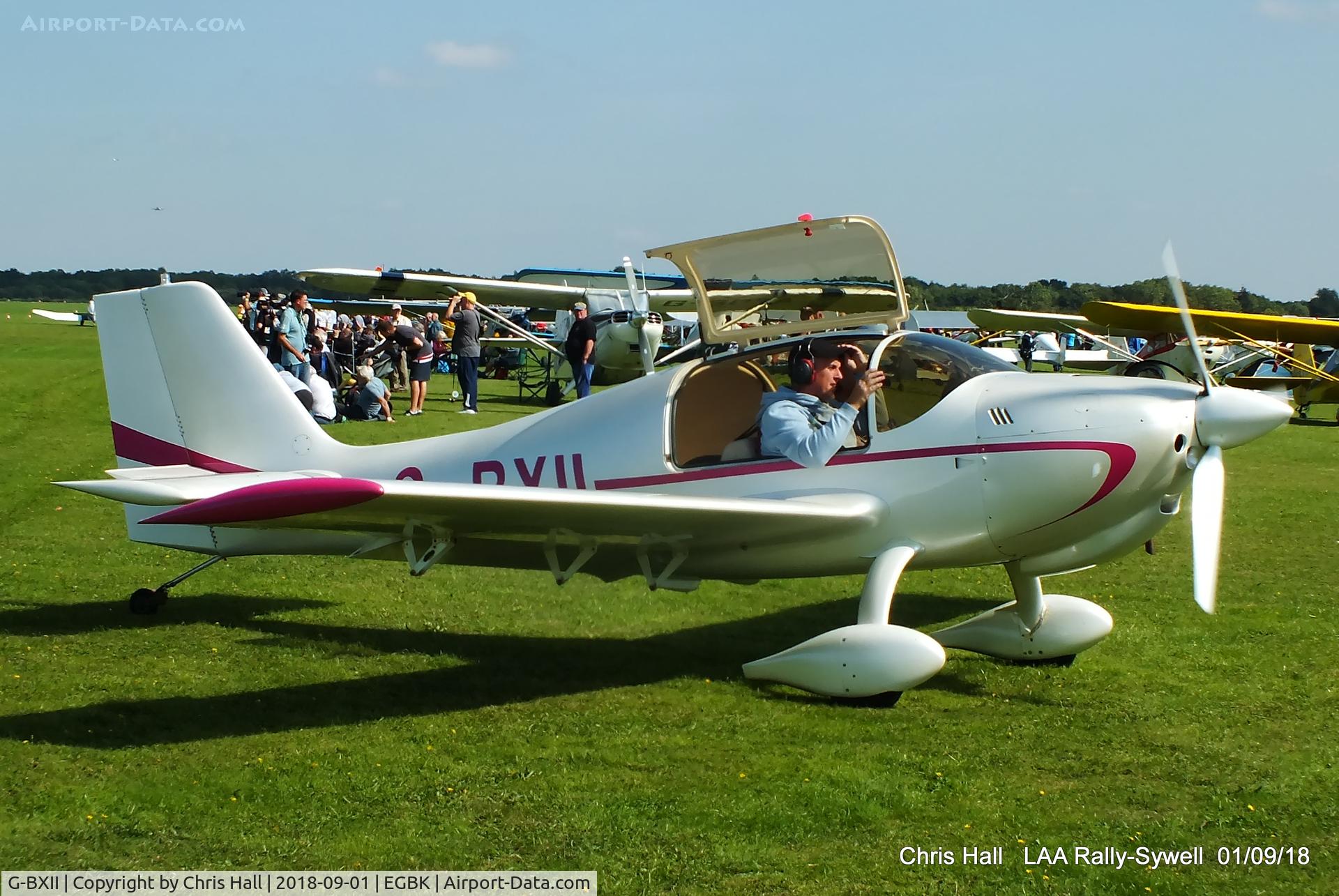 G-BXII, 2001 Europa Tailwheel C/N PFA 247-12812, 2018 LAA Rally, Sywell