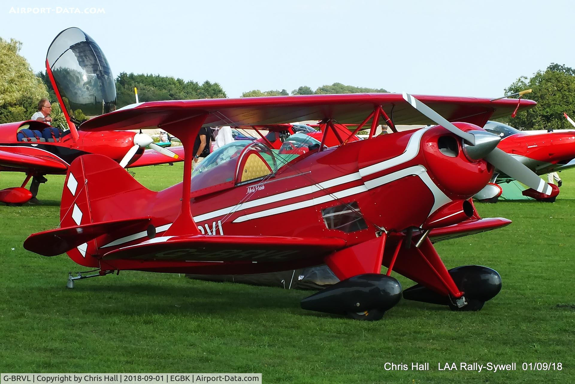G-BRVL, 1981 Pitts S-1C Special C/N 559H, 2018 LAA Rally, Sywell