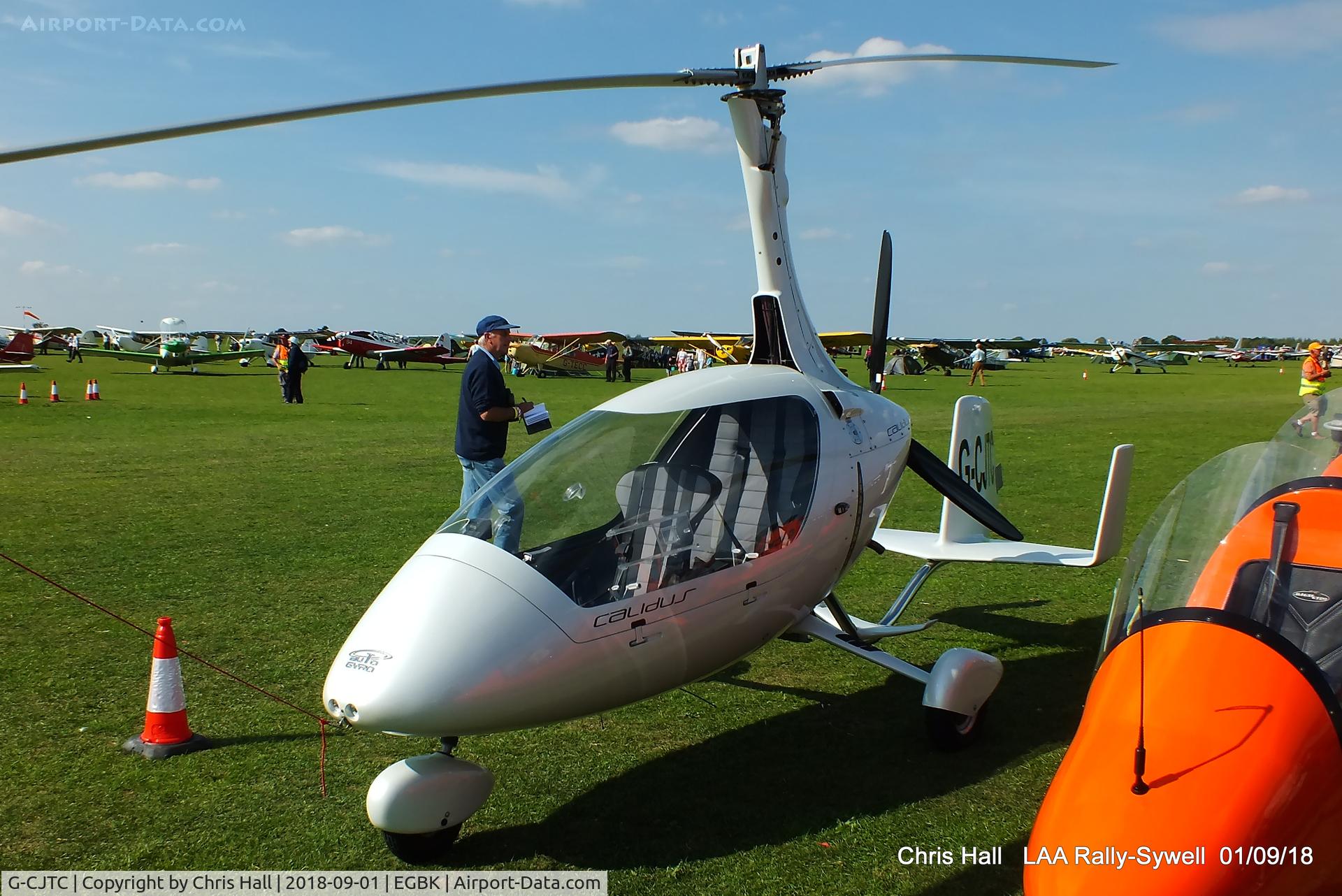 G-CJTC, 2017 RotorSport UK Calidus C/N RSUK/CALS/032, 2018 LAA Rally, Sywell