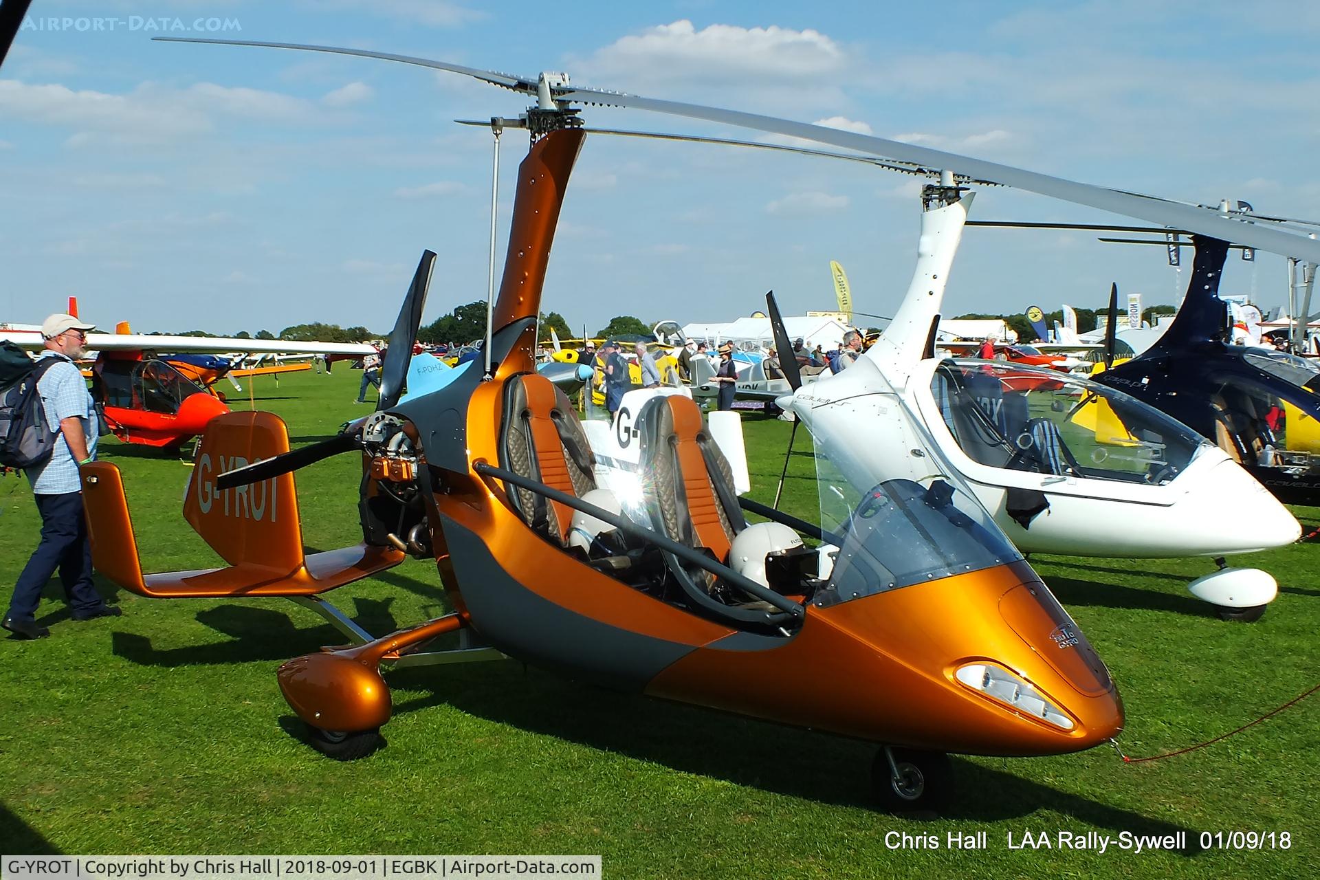 G-YROT, 2018 AutoGyro MTOsport 2017 C/N RSUK/MTO2/004, 2018 LAA Rally, Sywell