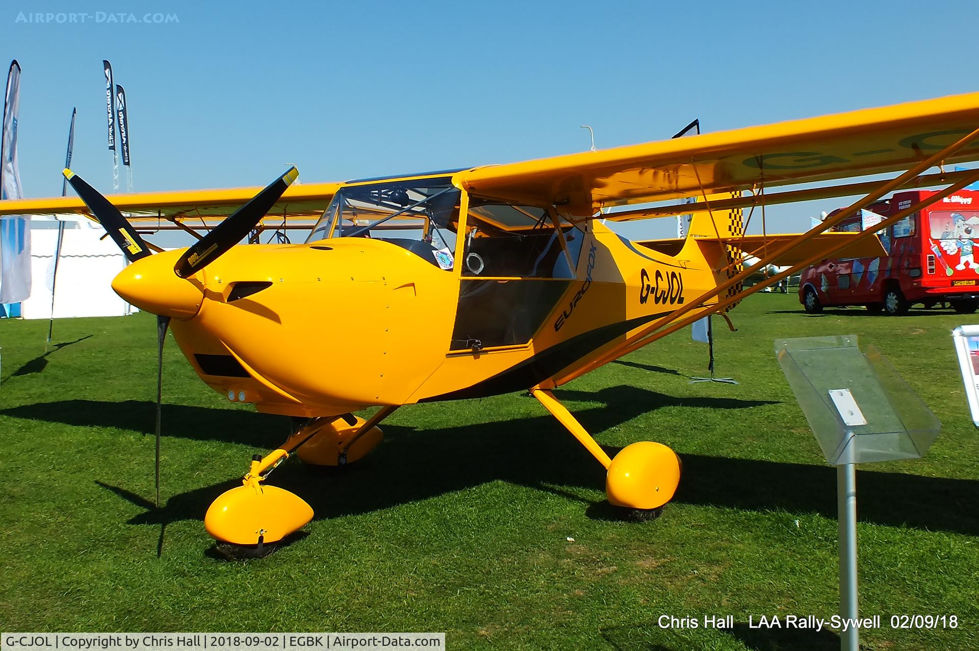 G-CJOL, 2017 Aeropro Eurofox 3K C/N 50416, 2018 LAA Rally, Sywell