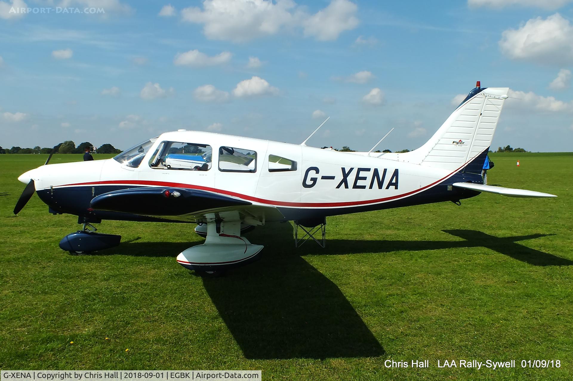 G-XENA, 1977 Piper PA-28-161 Cherokee Warrior II C/N 28-7716158, 2018 LAA Rally, Sywell