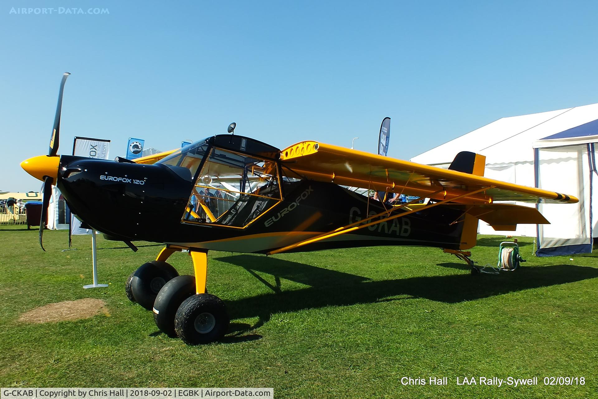 G-CKAB, 2017 Aeropro Eurofox 912(iS) C/N LAA 376-15432, 2018 LAA Rally, Sywell