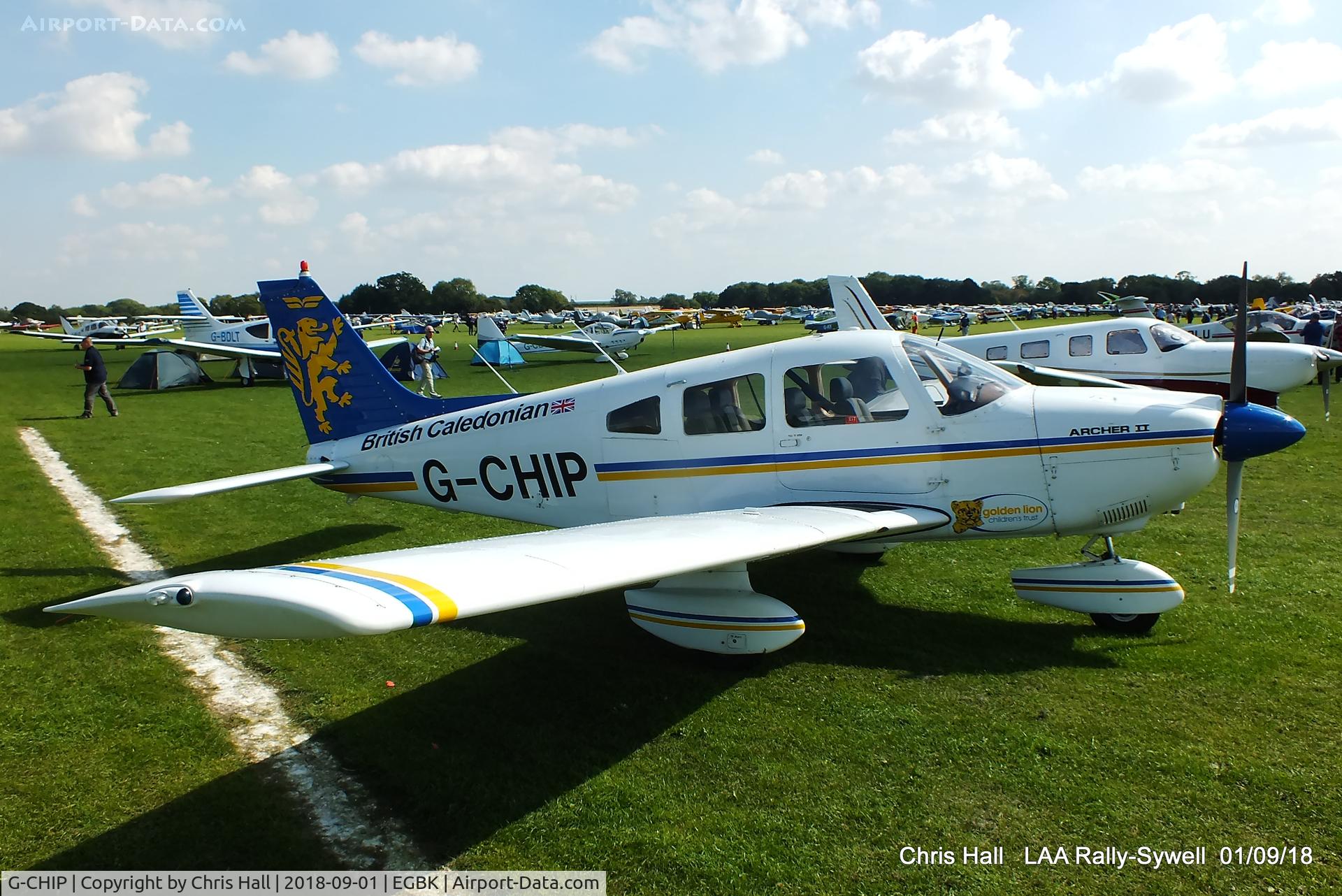 G-CHIP, 1982 Piper PA-28-181 Cherokee Archer II C/N 28-8290095, 2018 LAA Rally, Sywell
