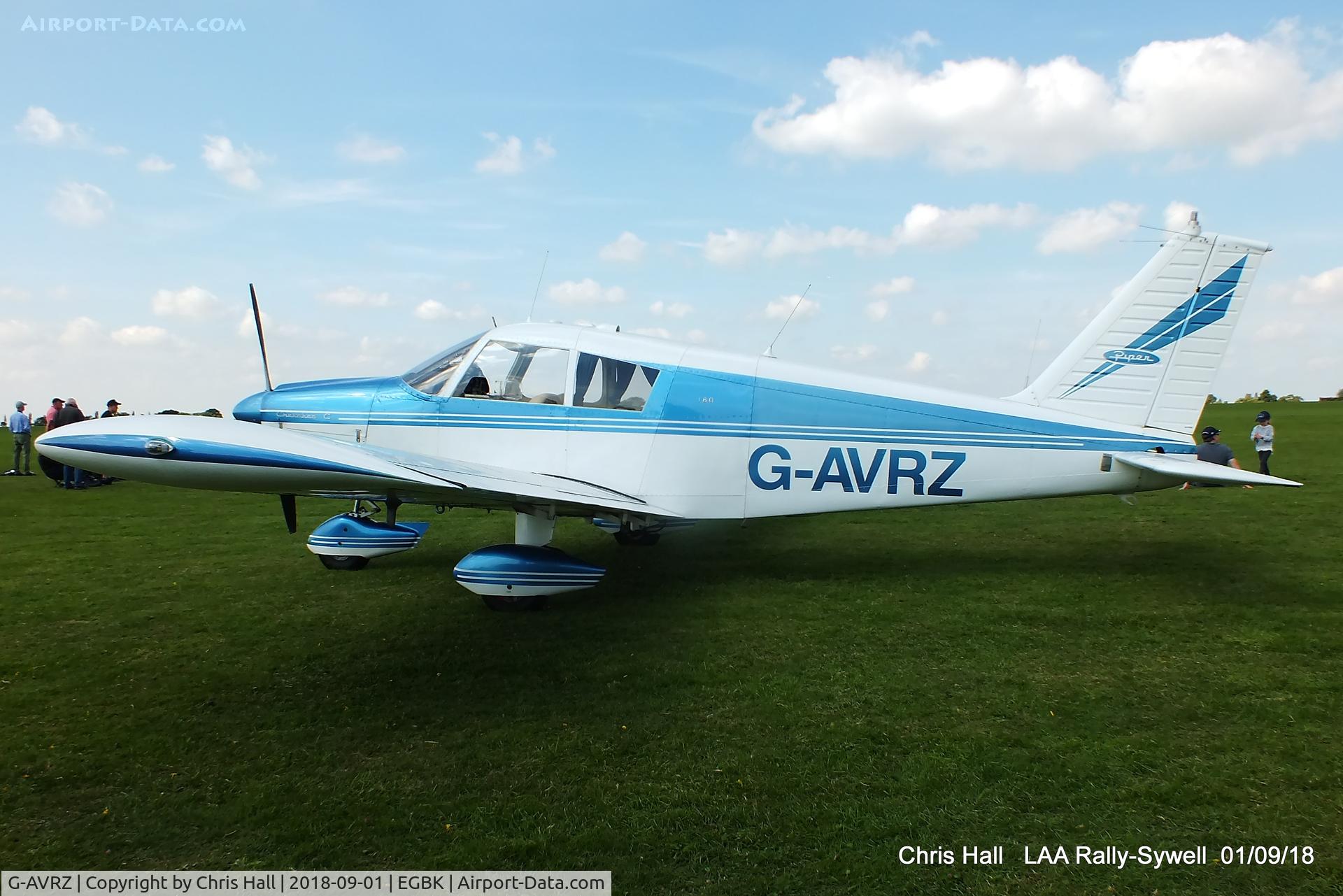 G-AVRZ, 1967 Piper PA-28-180 Cherokee C/N 28-4137, 2018 LAA Rally, Sywell