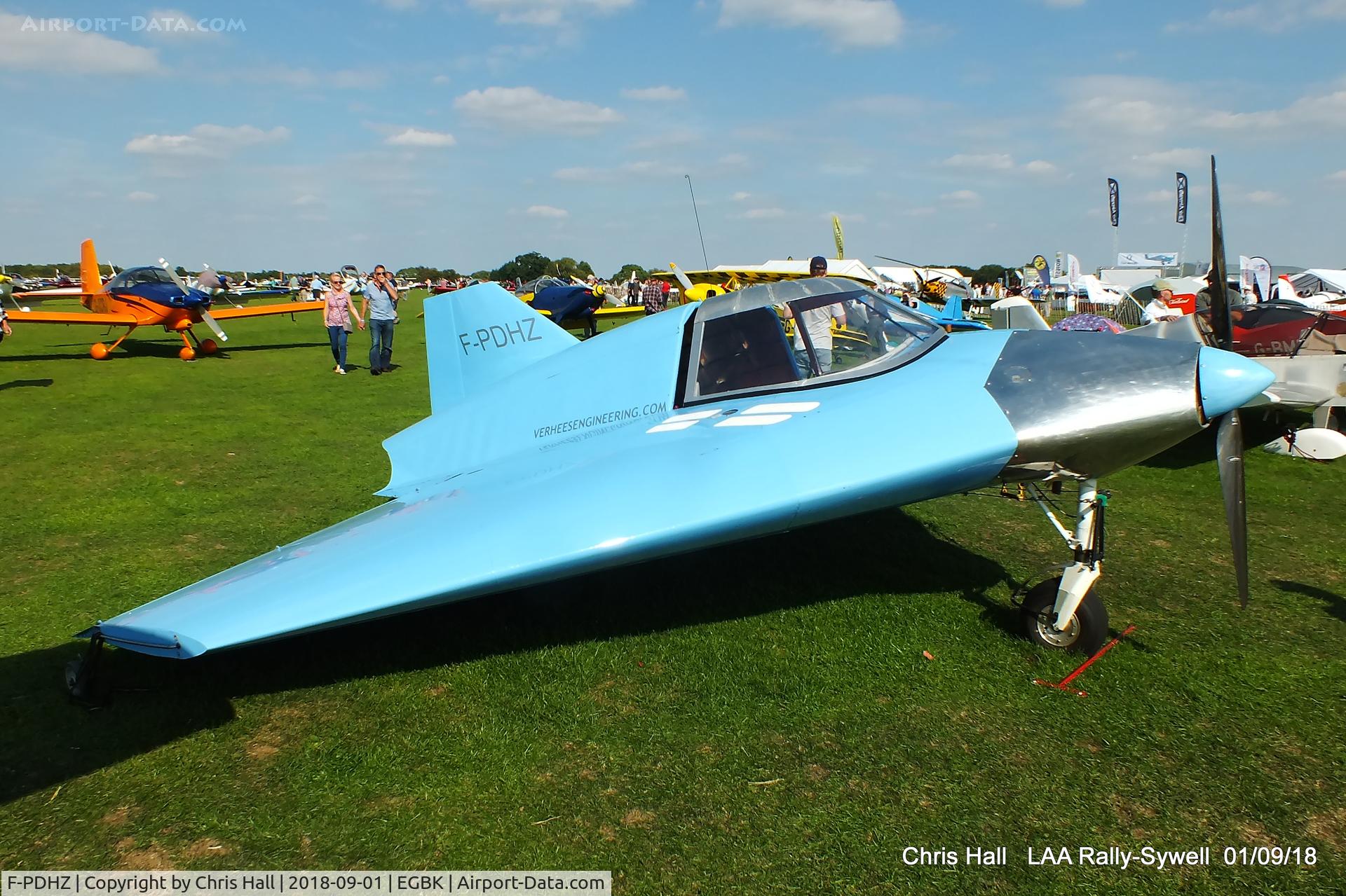 F-PDHZ, Verhees Delta 2B C/N 01, 2018 LAA Rally, Sywell