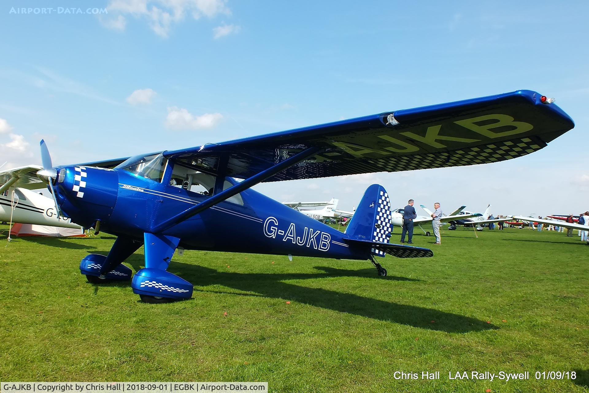 G-AJKB, 1946 Luscombe 8E Silvaire C/N 3058, 2018 LAA Rally, Sywell