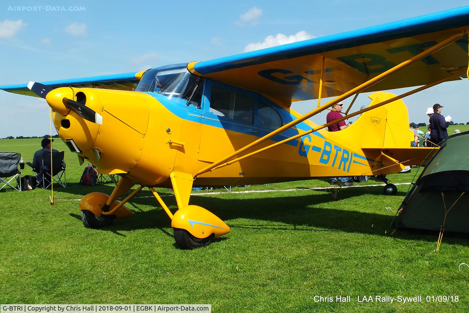 G-BTRI, 1948 Aeronca 11CC Super Chief C/N 11CC-246, 2018 LAA Rally, Sywell