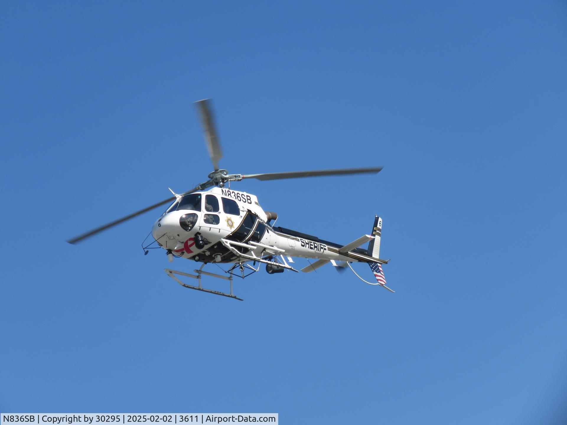 N836SB, 2016 Airbus Helicopters AS-350B-3 Ecureuil C/N 8233, Inbound