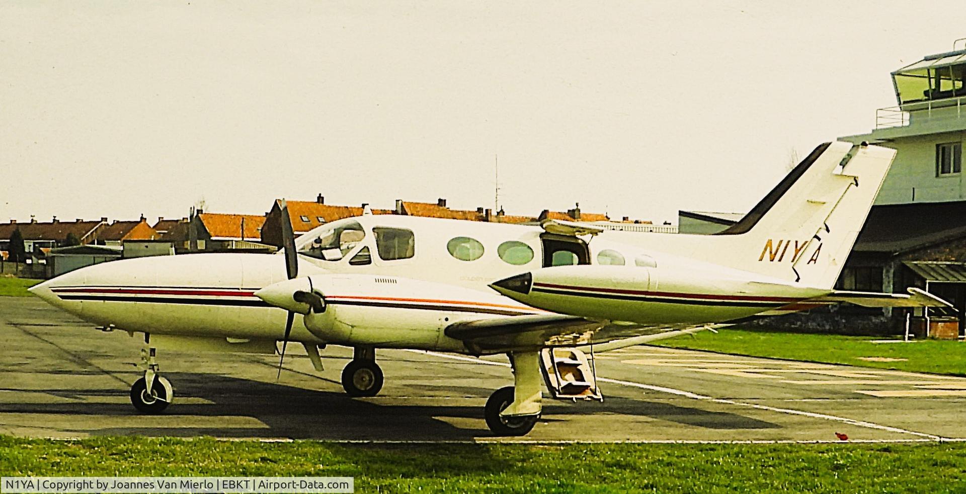 N1YA, 1974 Cessna 421B Golden Eagle C/N 421B0580, ex-slide